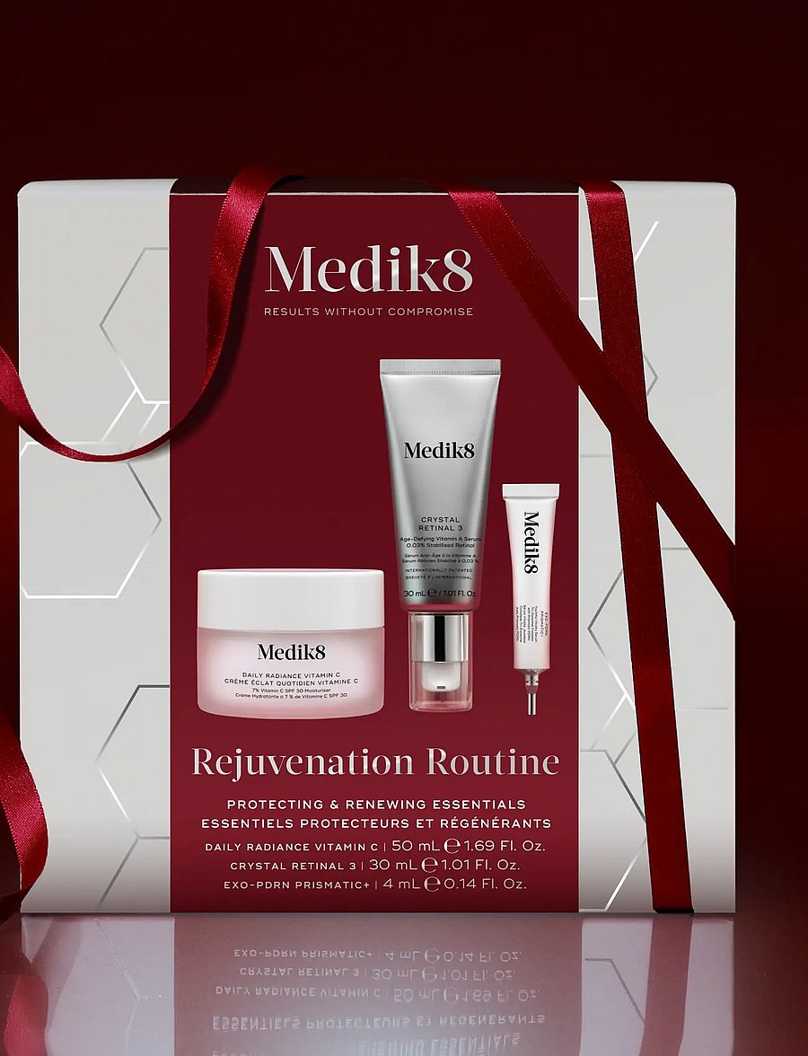 Medik8 - Rejuvenation Routine (Kit): Daily Radiance Vitamin C, Crystal Retinal 3, Exo-PDRN Prismatic - clear - 2