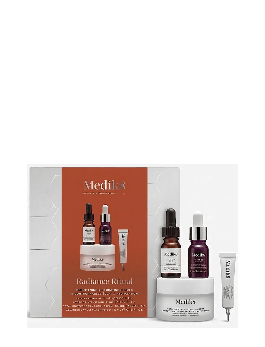 Medik8 - Radiance Ritual: C-Tetra Luxe, Hydr8 B5 Intense, Total Moisture Cream, Advanced Day SPF50+ - clear - 1