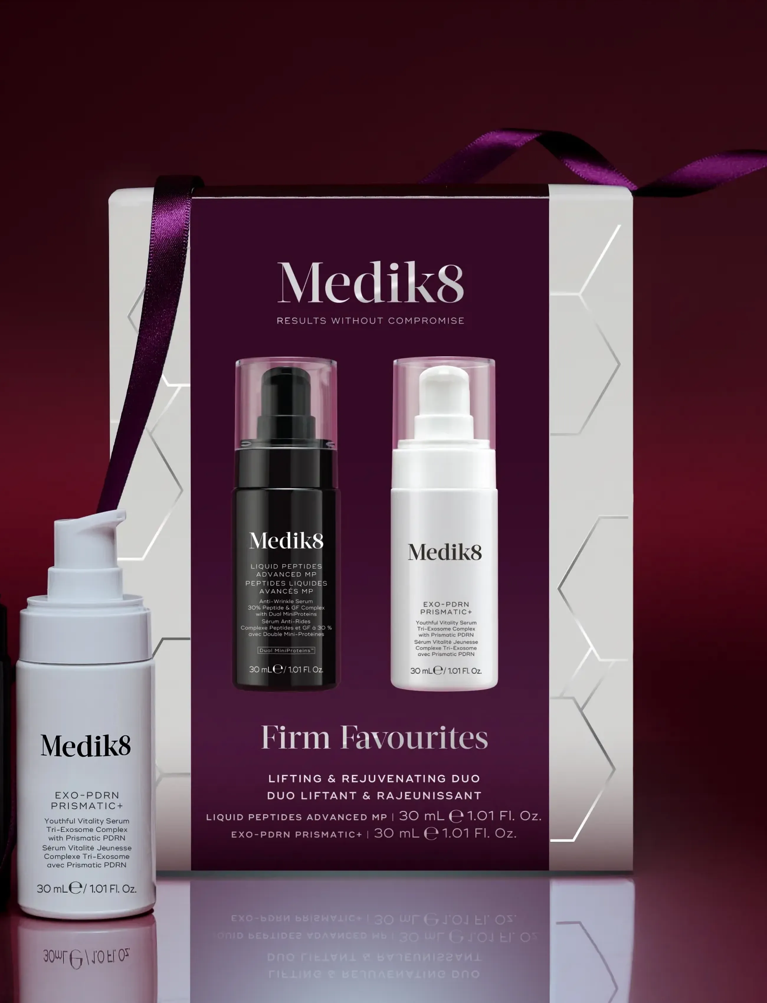 Medik8 - Firm Favourites (Kit) Innehåll: Liquid Peptides Advanced 30ml Exo-PDRN Prismatic+ 30ml - clear - 0