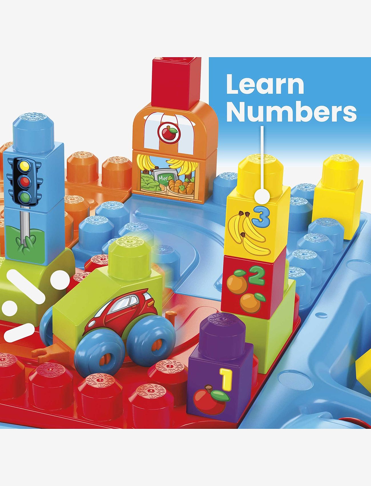 MEGA Bloks - BLOKS Building Basics Build ’n Learn Table - byggklossar - multicolor - 5