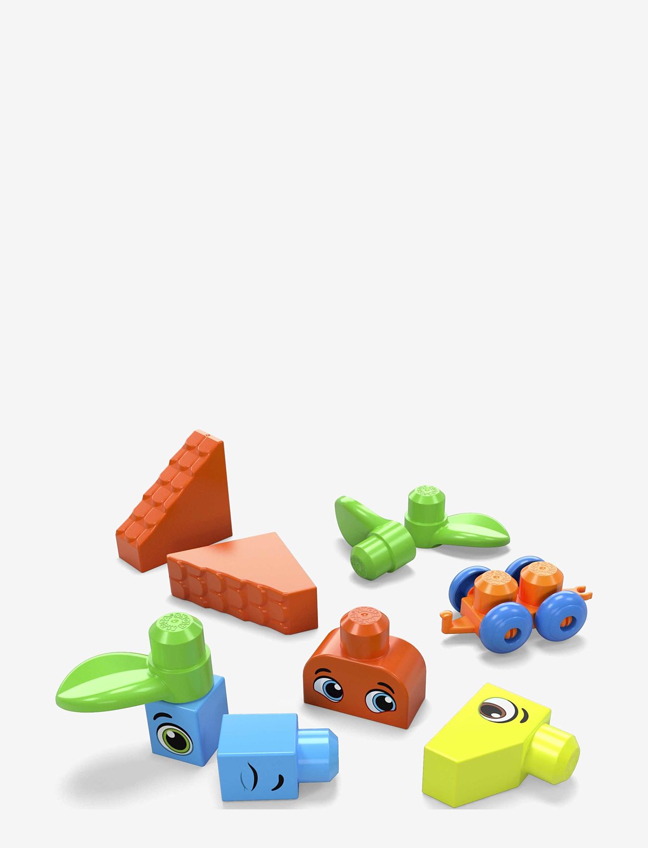 MEGA Bloks - BLOKS First Builders Bigger Building Bag Toy Blocks with Storage Bag (150 Pieces) for Toddler - multi color - 2