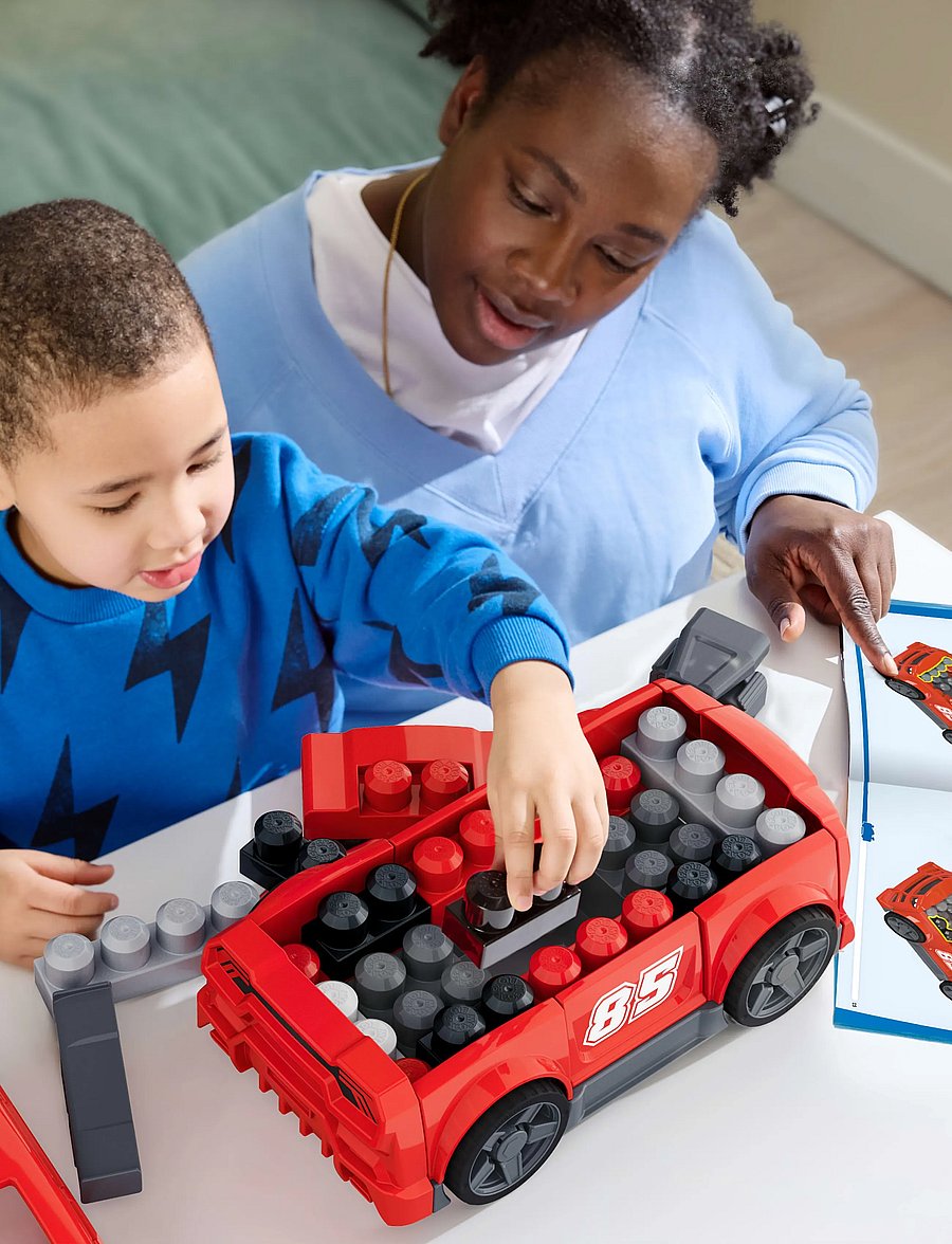MEGA Bloks - MEGA BLOKS Build & Go Race Car - bausteine - multicolor - 5