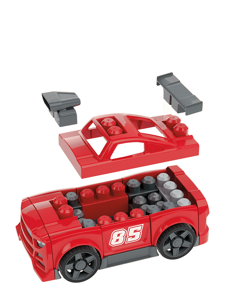 MEGA Bloks - MEGA BLOKS Build & Go Race Car - bausteine - multicolor - 3