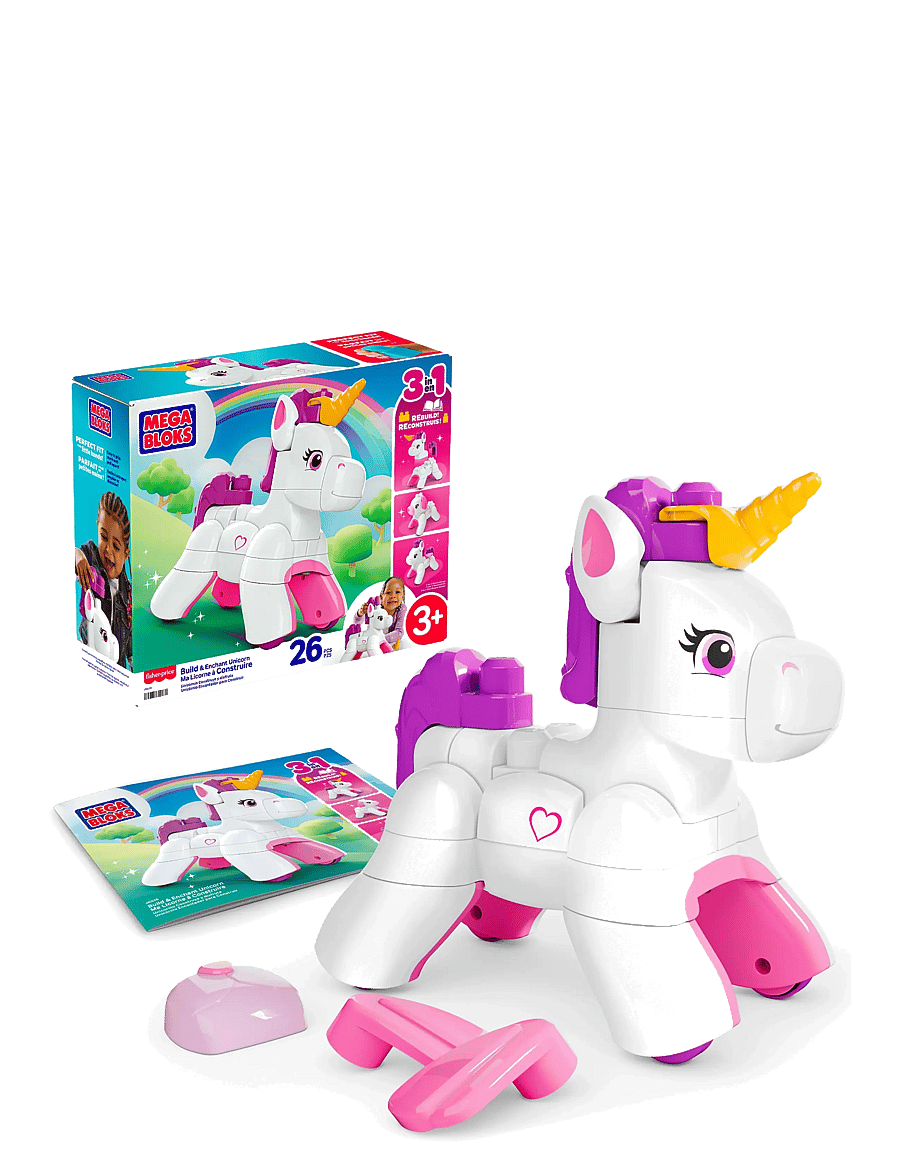 MEGA Bloks - MEGA BLOKS Build & Enchant Unicorn - baukästen - multicolor - 0