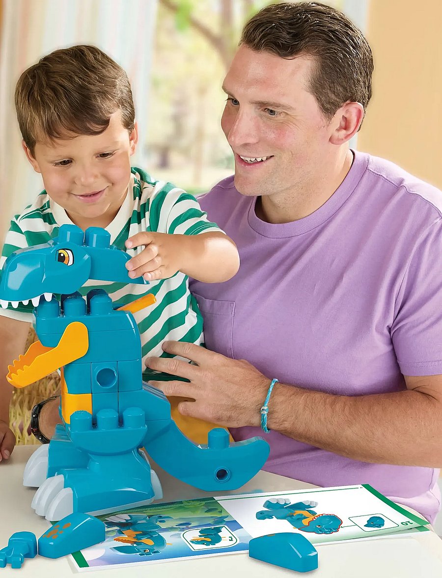 MEGA Bloks - MEGA BLOKS® Build & Chomp Dinosaur - multicolor - 0