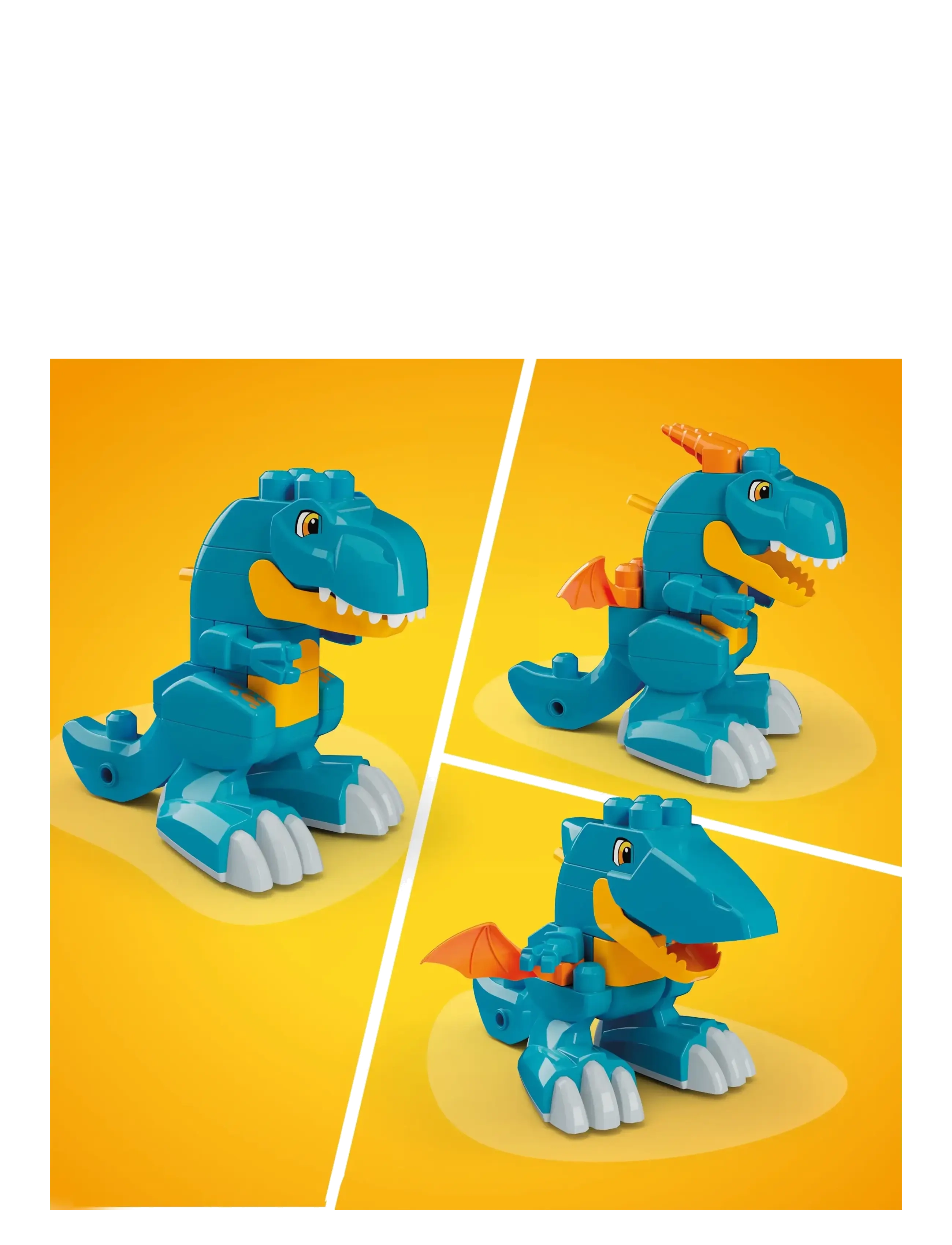 MEGA Bloks - MEGA BLOKS® Build & Chomp Dinosaur - multicolor - 4