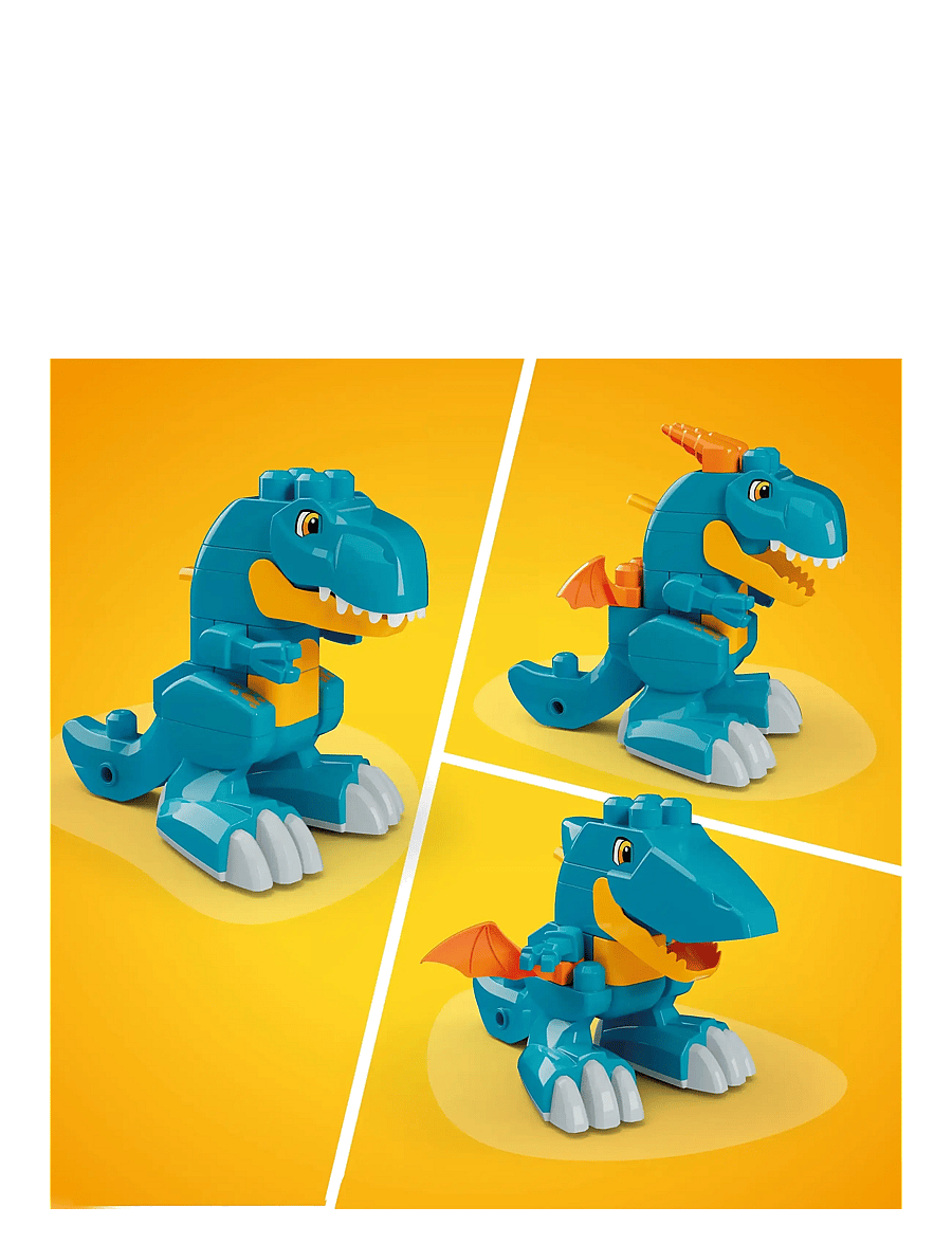 MEGA Bloks - MEGA BLOKS® Build & Chomp Dinosaur - multicolor - 4