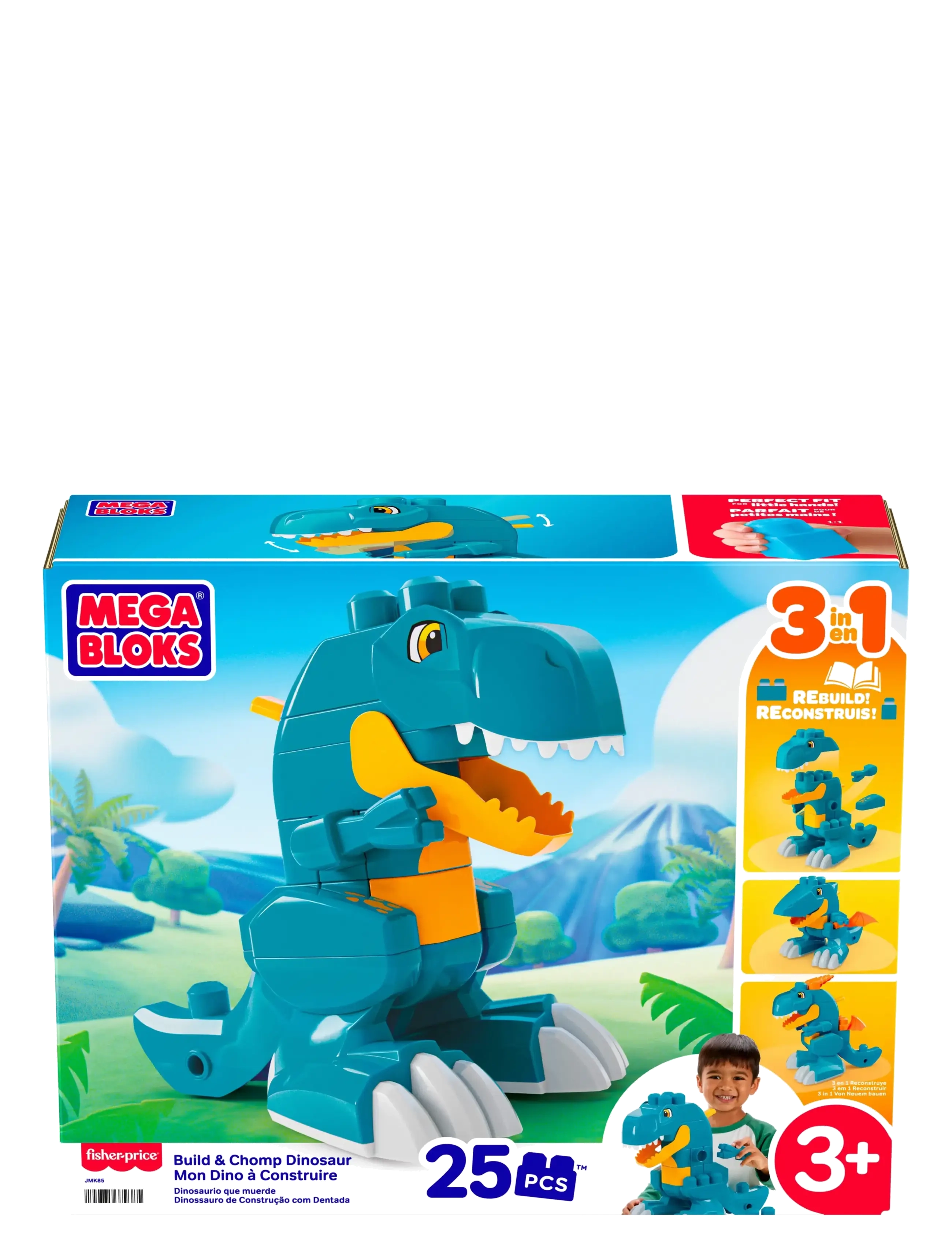 MEGA Bloks - MEGA BLOKS® Build & Chomp Dinosaur - multicolor - 2