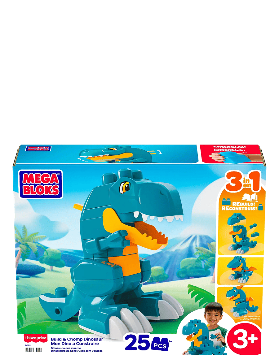 MEGA Bloks - MEGA BLOKS® Build & Chomp Dinosaur - multicolor - 2