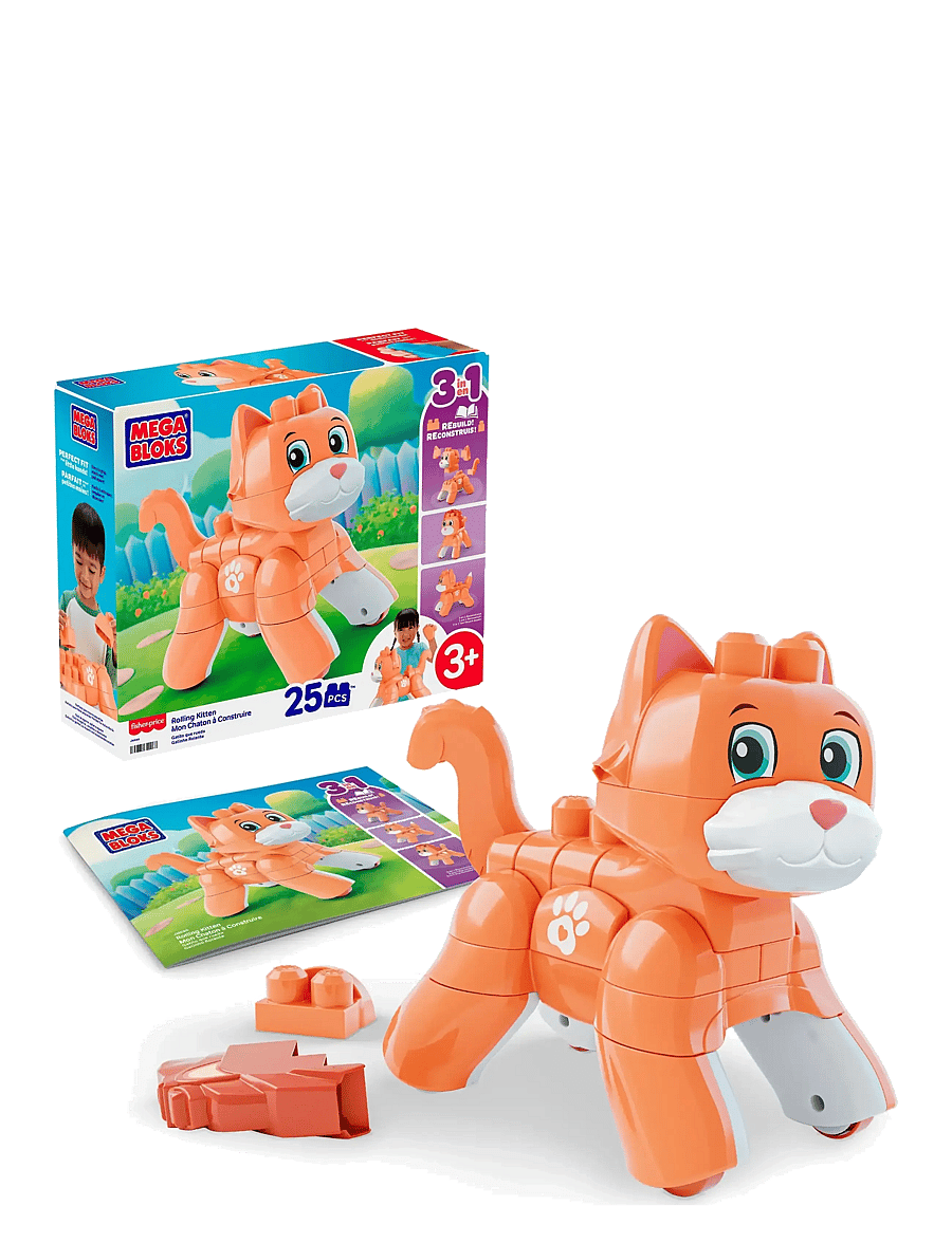 MEGA Bloks - MEGA BLOKS® Rolling Kitten - multicolor - 1