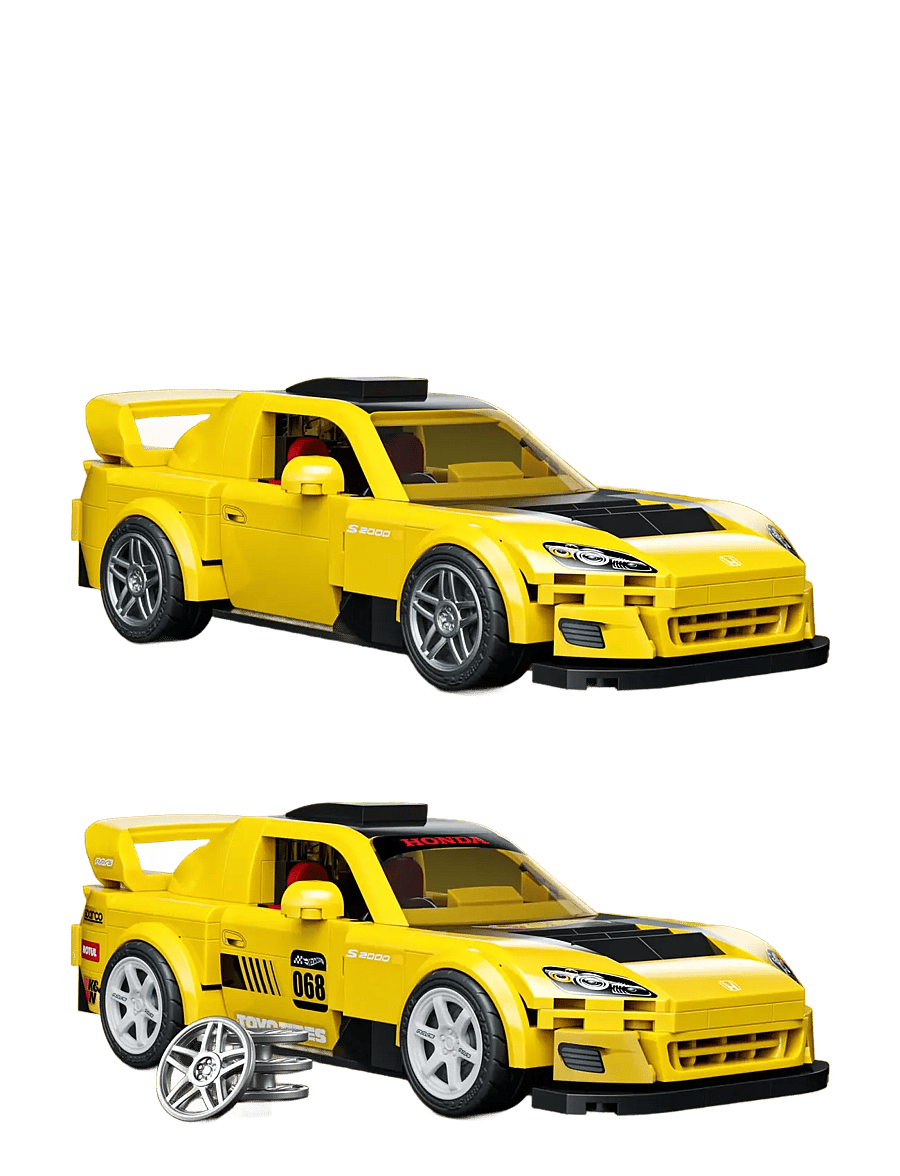 Mattel Brick Shop - Hot Wheels ’07 Honda S2000 Building Toy Kit (257 Pieces), for Collectors - baukästen - multi color - 3