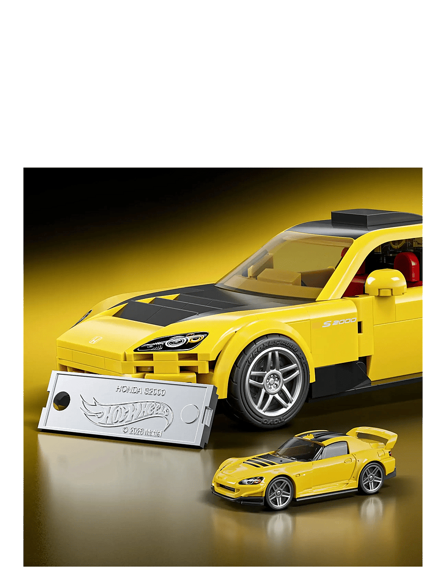 Mattel Brick Shop - Hot Wheels ’07 Honda S2000 Building Toy Kit (257 Pieces), for Collectors - baukästen - multi color - 5