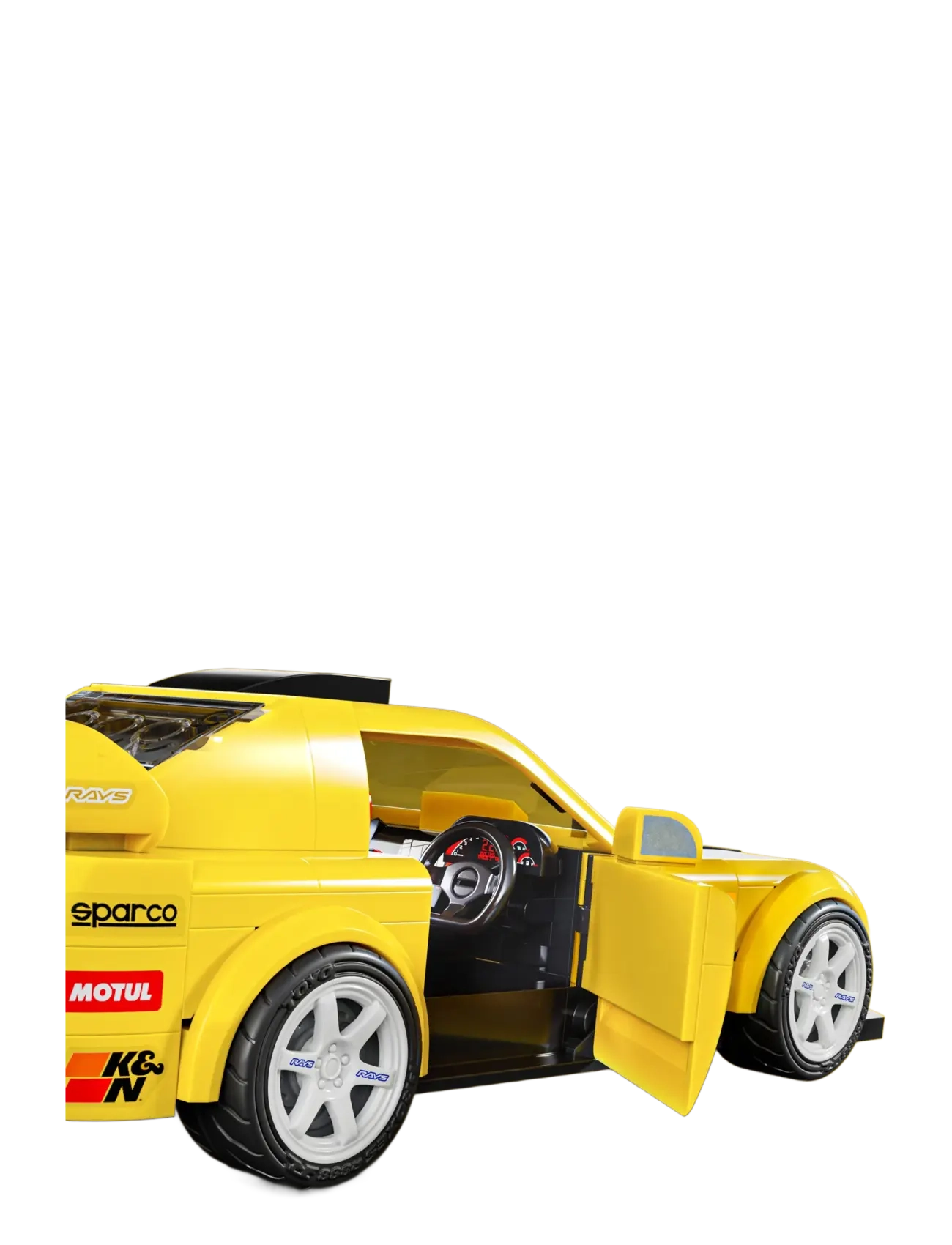 Mattel Brick Shop - Hot Wheels ’07 Honda S2000 Building Toy Kit (257 Pieces), for Collectors - ehituskomplektid - multi color - 5