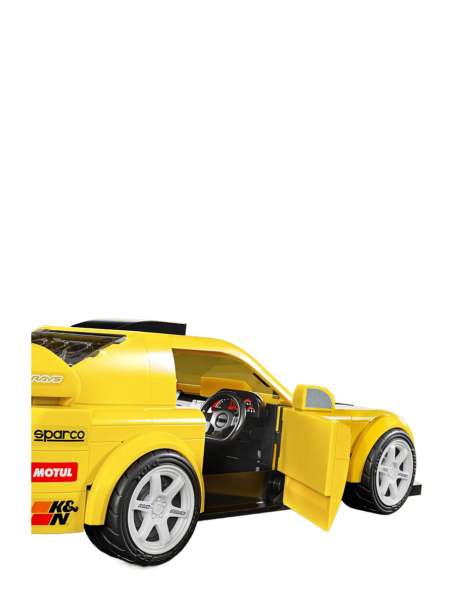 Mattel Brick Shop - Hot Wheels ’07 Honda S2000 Building Toy Kit (257 Pieces), for Collectors - ehituskomplektid - multi color - 5