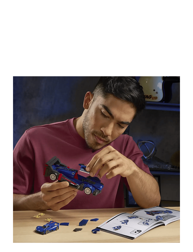 Mattel Brick Shop - BRICK SHOP HOT WHEELS SPEED SERIES CADILLAC - spielzeugautos - multi color - 3