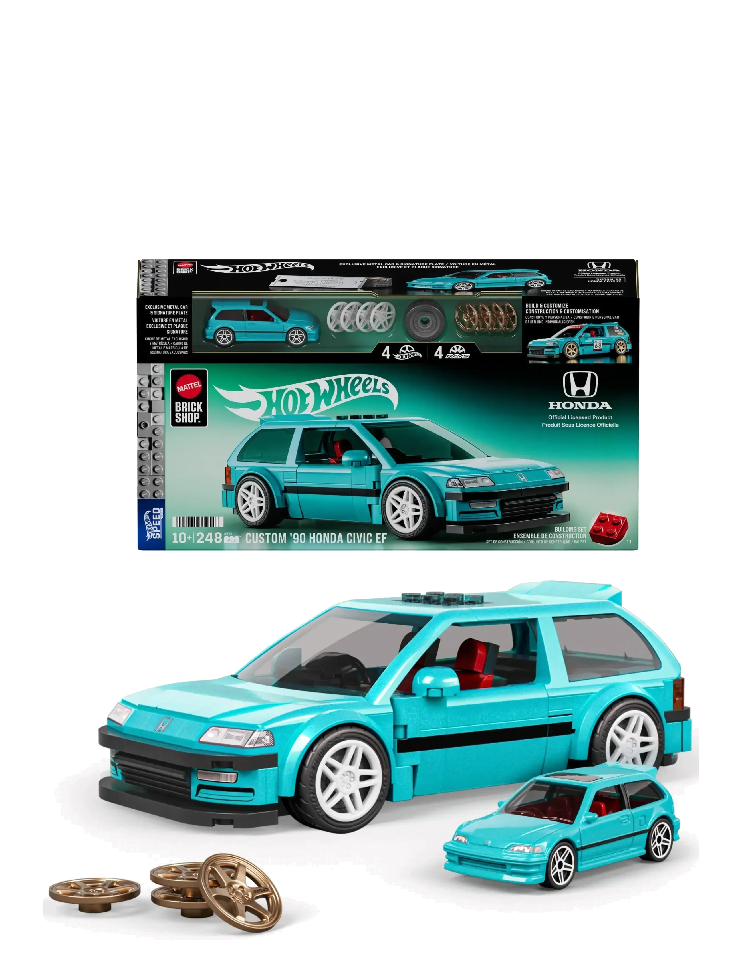 Mattel Brick Shop Not Categorized, One Size, Blue, Toy Cars > Other Toy Cars, Børn