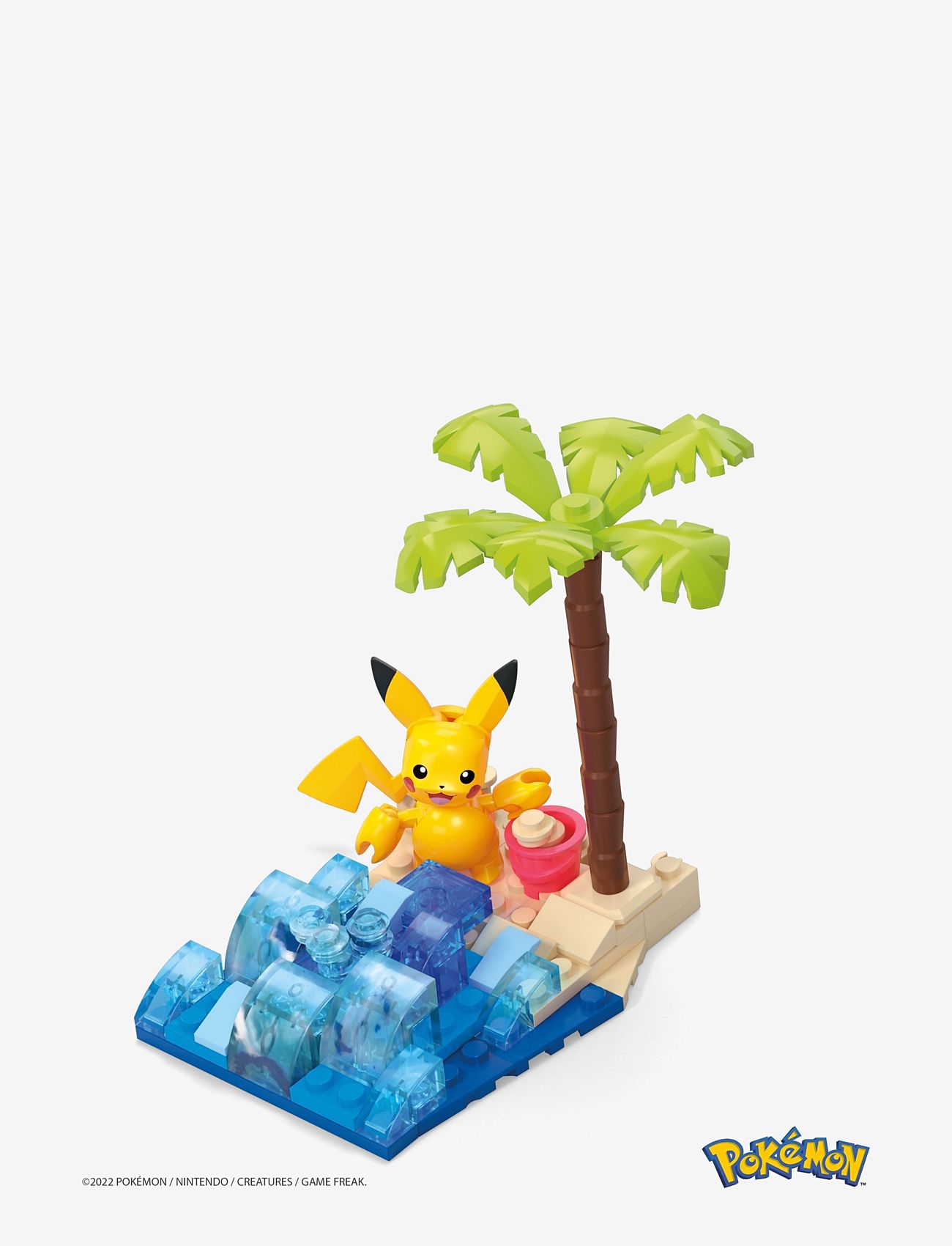 MEGA Pokémon - Pokémon Pikachu's Beach Splash - multi color - 0