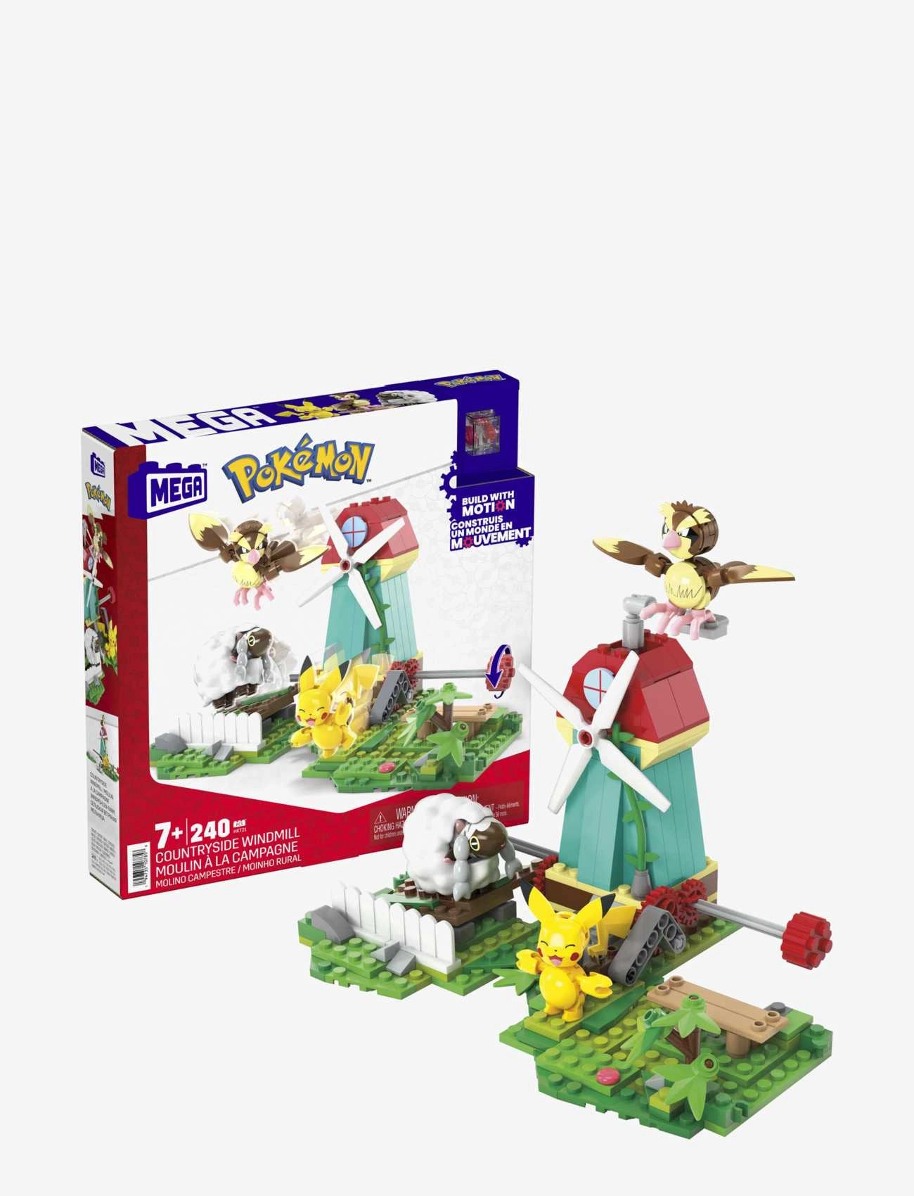 MEGA Pokémon Pokémon Countryside Windmill, Børn, Building Sæt, Multi/mønstret, Str: ONE SIZE