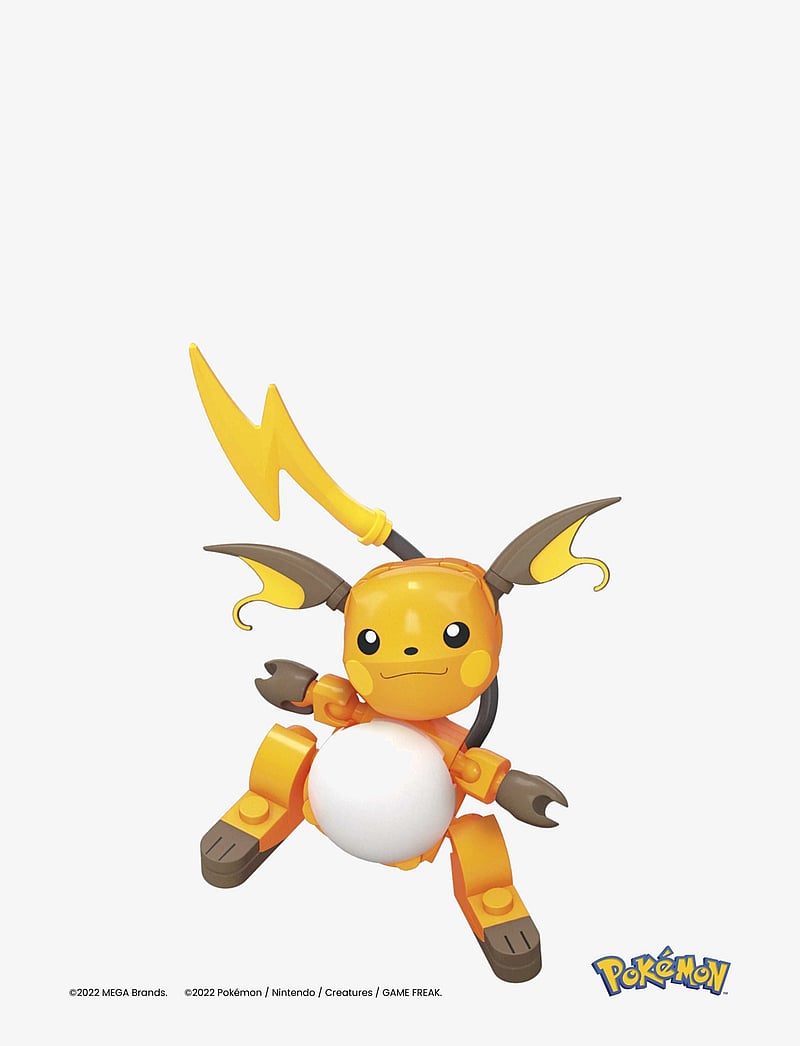 MEGA Pokémon - Pokémon Building Toy Kit Pikachu Set with 3 Action Figures (159 Pieces) for Kids - ehituskomplektid - multi color - 4