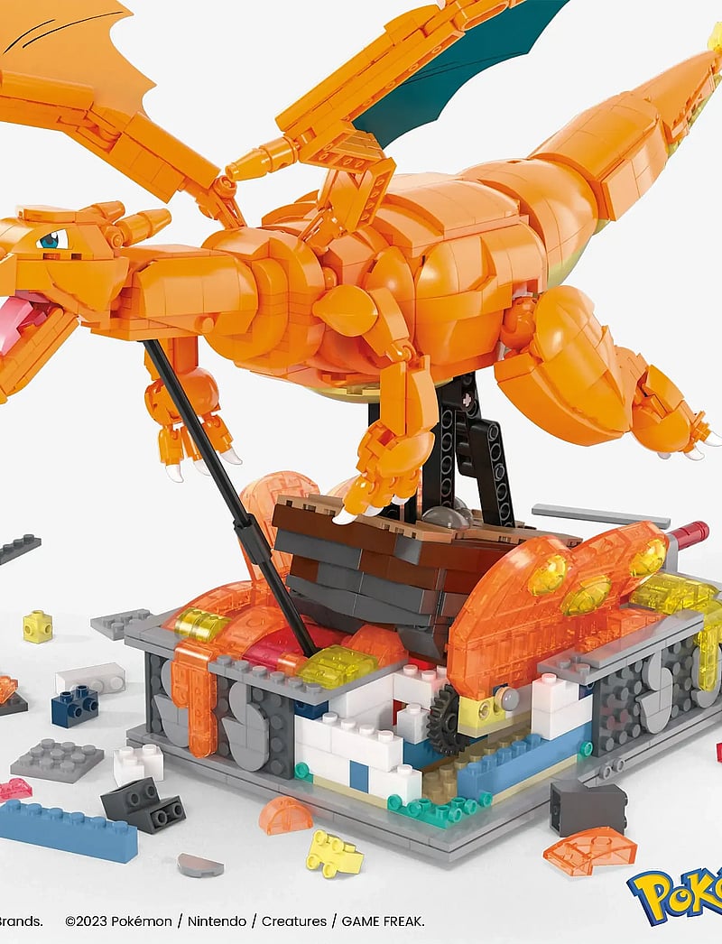 MEGA Pokémon - Pokémon Charizard Building Kit with Motion (1664 Pieces) for Collectors - baukästen - multicolor - 2