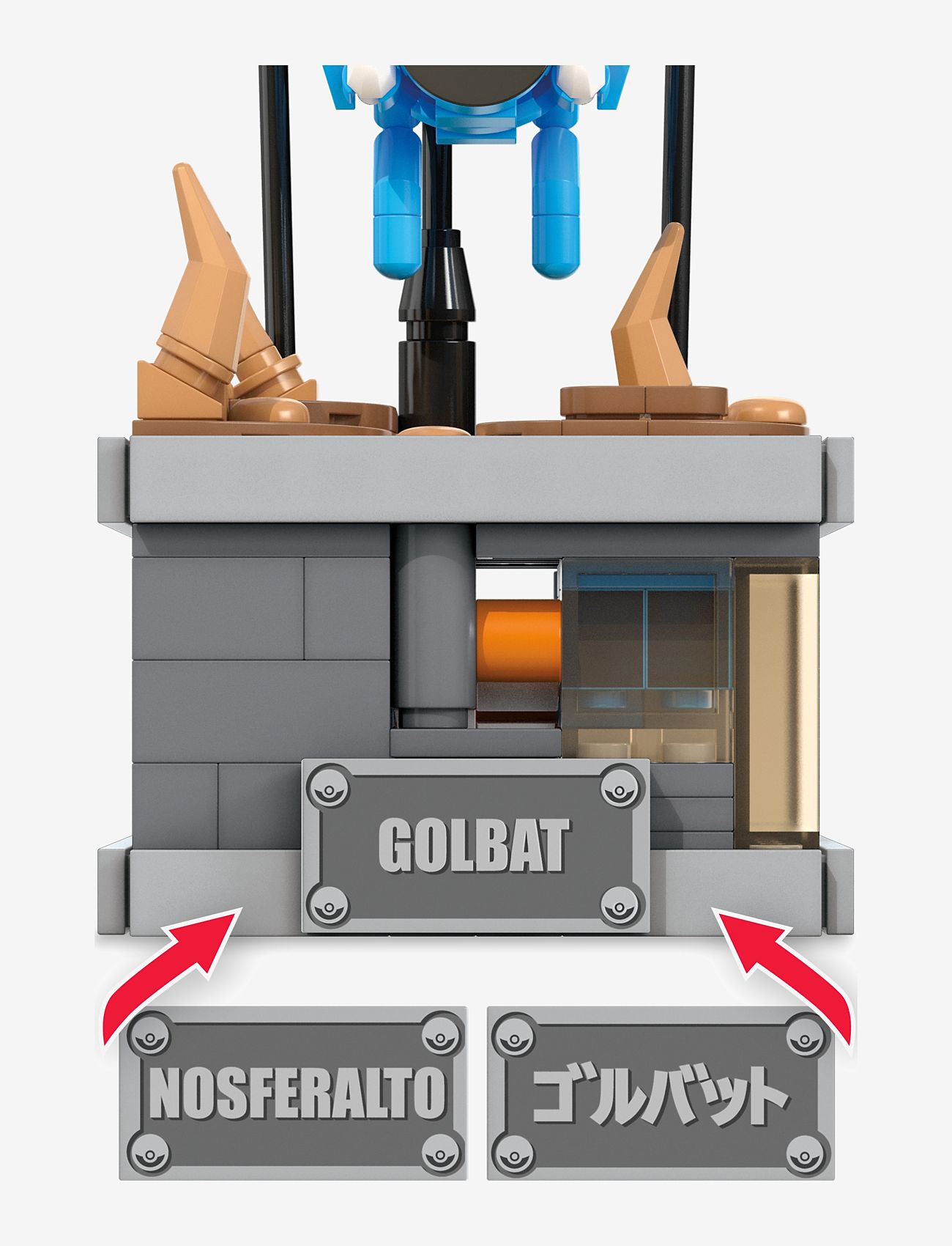 MEGA Pokémon - Pokémon Mini Motion Golbat Building Toy Kit (313 Pieces) for Collectors - building sets - multi color - 2