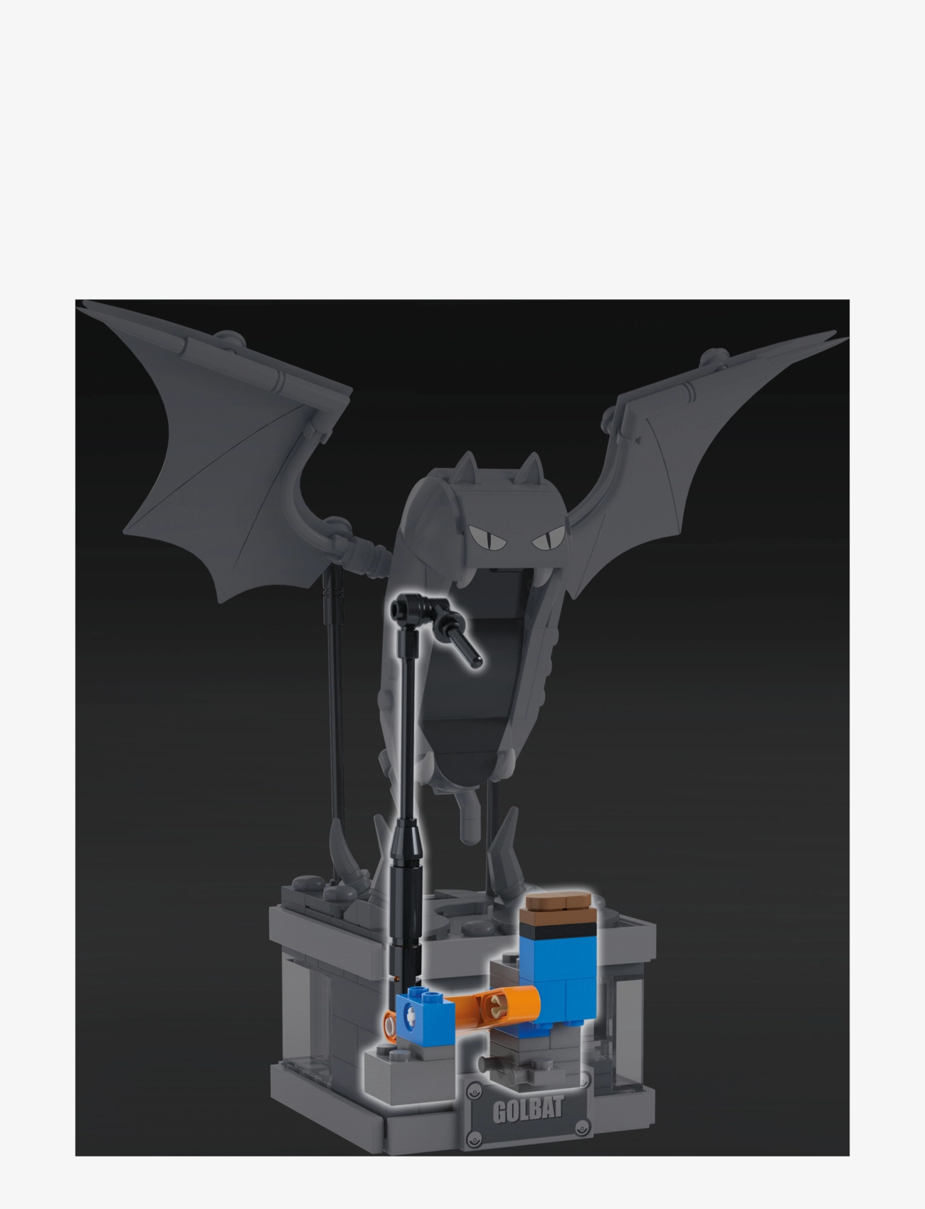 MEGA Pokémon - Pokémon Mini Motion Golbat Building Toy Kit (313 Pieces) for Collectors - byggesett - multi color - 2