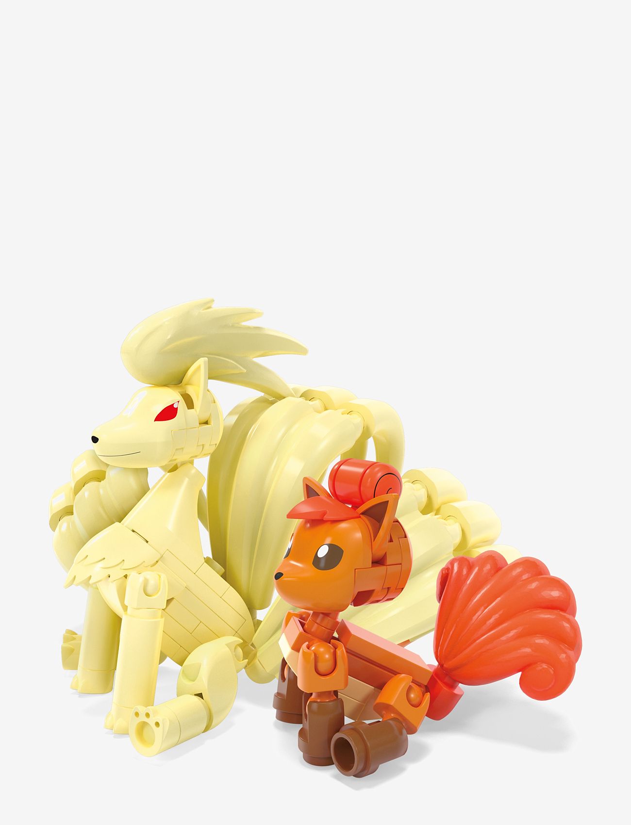 MEGA Pokémon - Pokémon Vulpix Evolution Set (145 Pieces) with 2 Poseable Action Figures for Kids - byggesæt - multicolor - 2