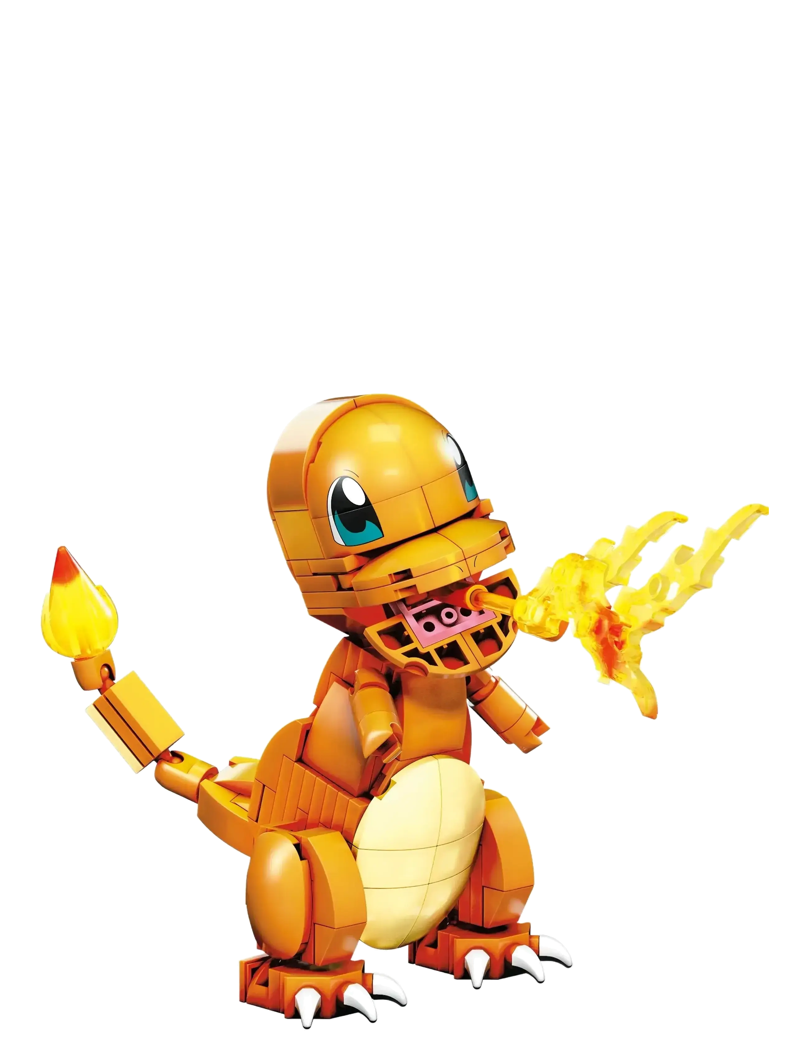 Mega - Pokémon Build & Show Charmander toy building set, 4 inches tall, - baukästen - multi color - 1