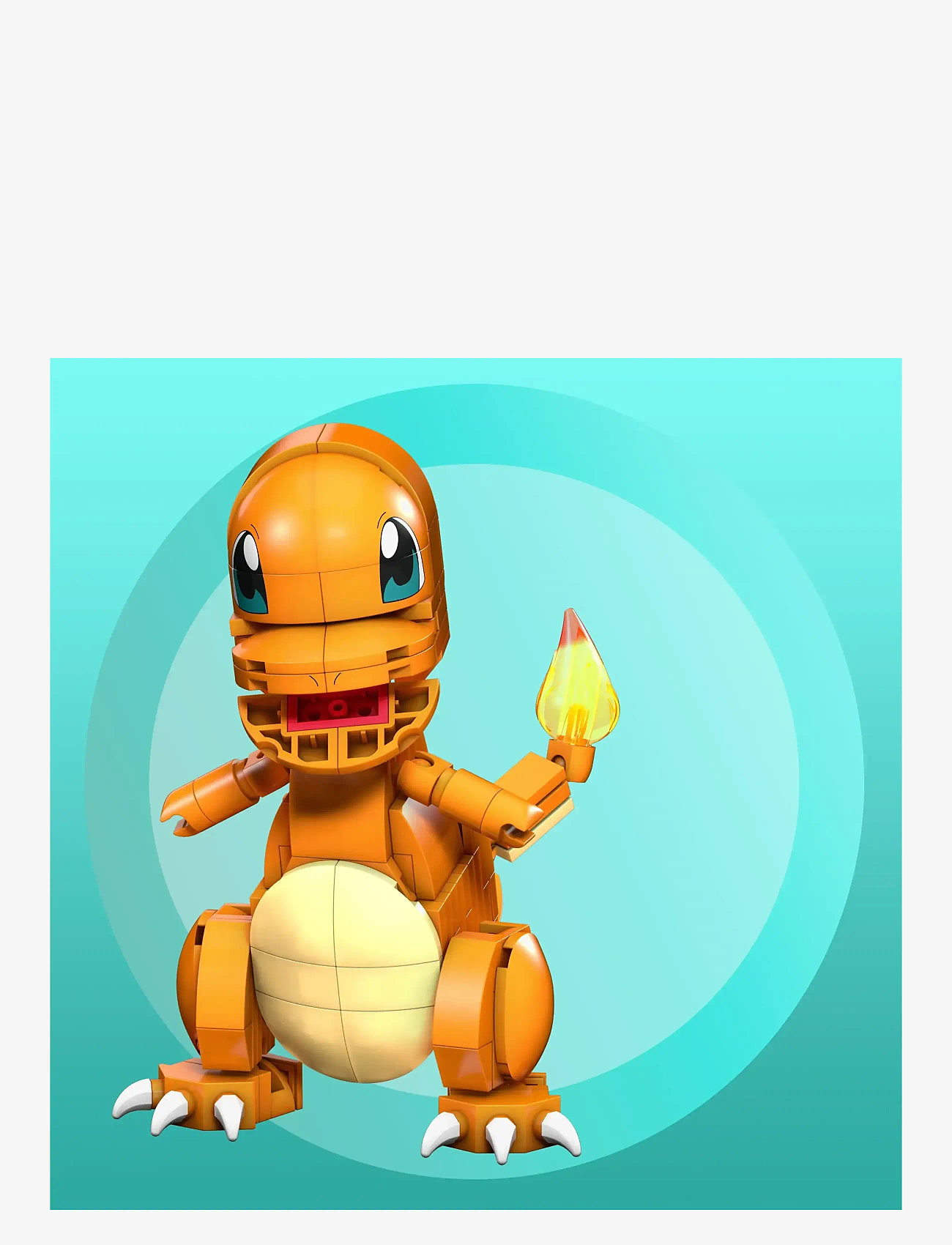 Mega - Pokémon Build & Show Charmander toy building set, 4 inches tall, - byggesæt - multi color - 5