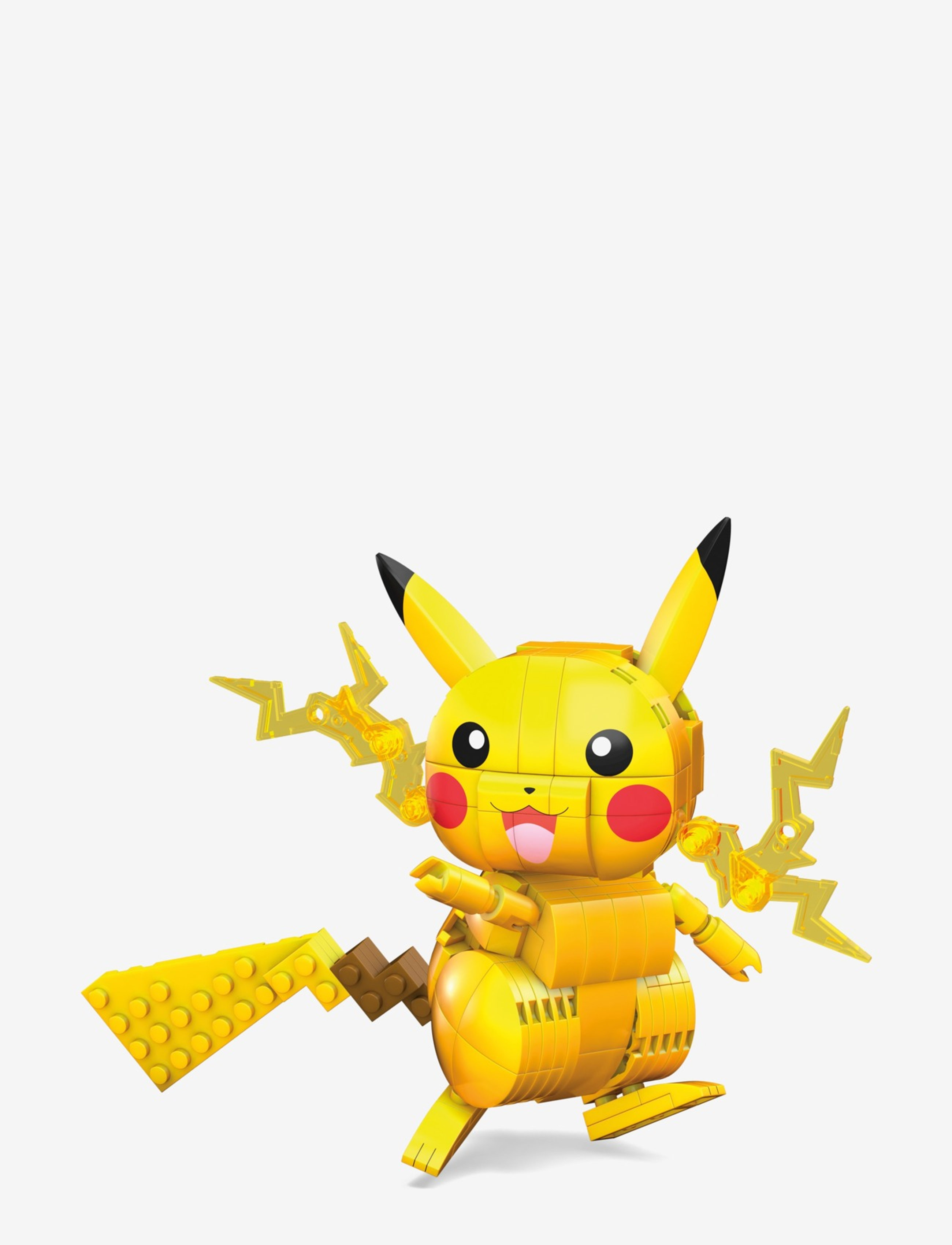 Mega - Pokémon Building Toy Kit Pikachu (211 Pieces) with 1 Action Figure for Kids - die niedrigsten preise - multi color - 1