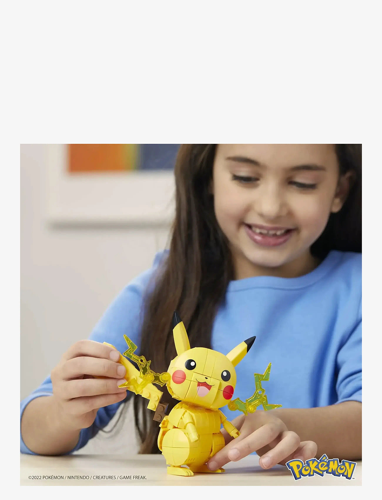 Mega - Pokémon Building Toy Kit Pikachu (211 Pieces) with 1 Action Figure for Kids - laveste priser - multi color - 2