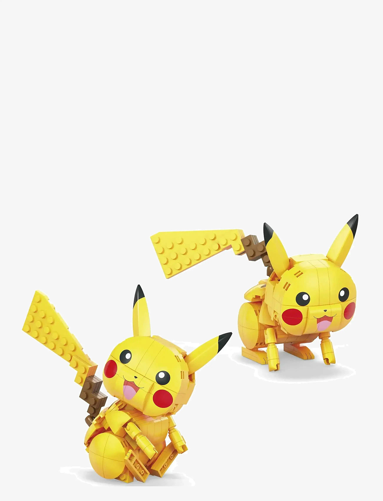 Mega - Pokémon Building Toy Kit Pikachu (211 Pieces) with 1 Action Figure for Kids - laveste priser - multi color - 5