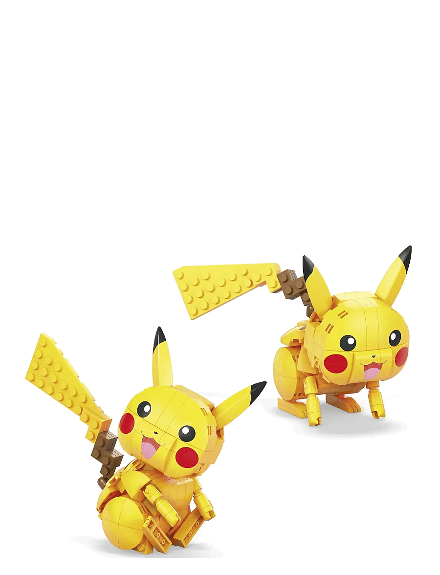 Mega - Pokémon Building Toy Kit Pikachu (211 Pieces) with 1 Action Figure for Kids - die niedrigsten preise - multi color - 5