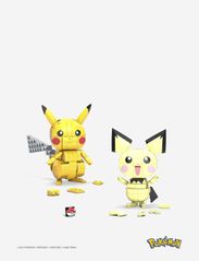 Mega - Pokémon Build And Show Pikachu Evolution Trio - byggesæt - multi color - 2