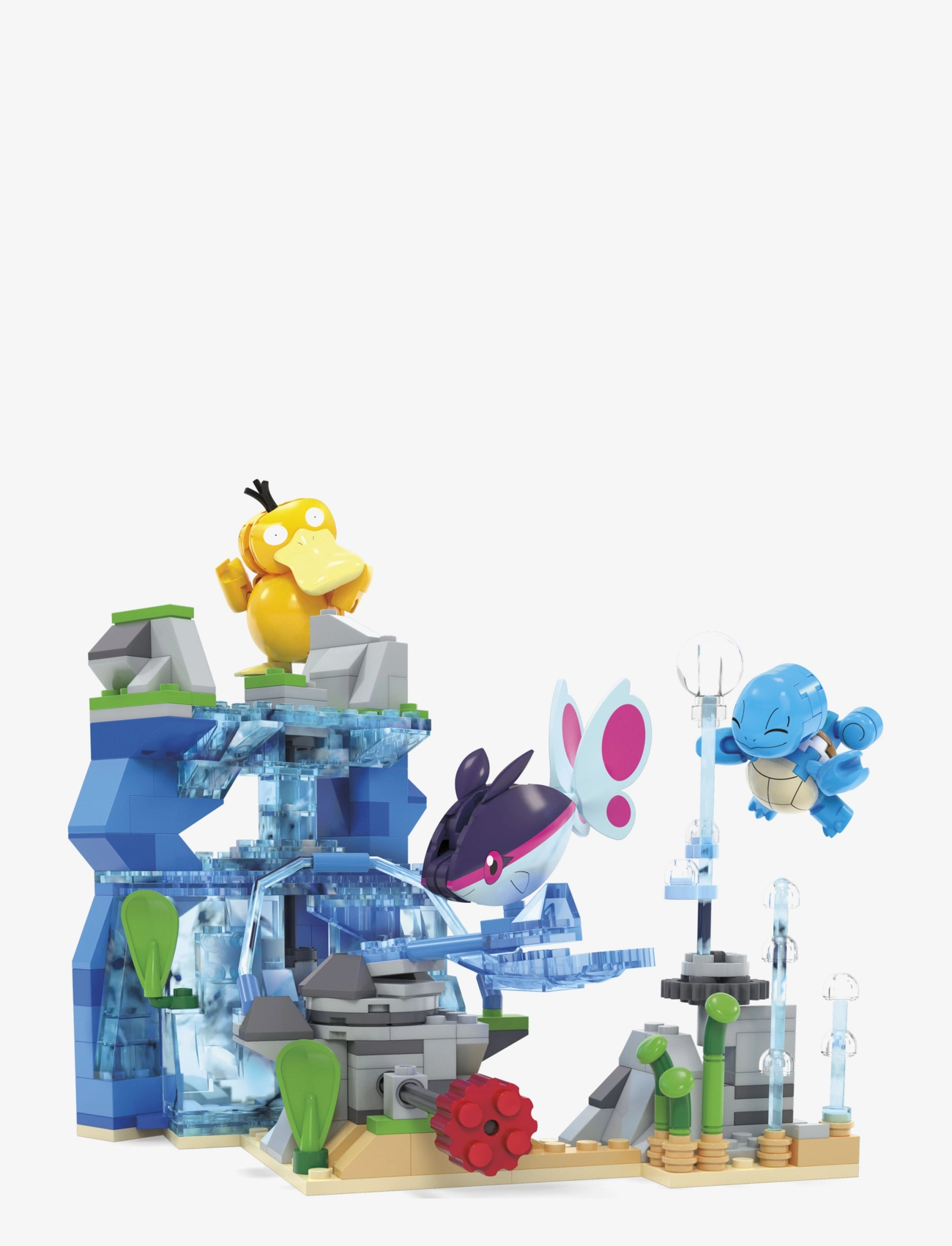 Mega - Pokémon Aquatic Adventure Building Toy Kit, with 3 Action Figures (319 Pieces) for Kids - byggsatser - multi color - 1