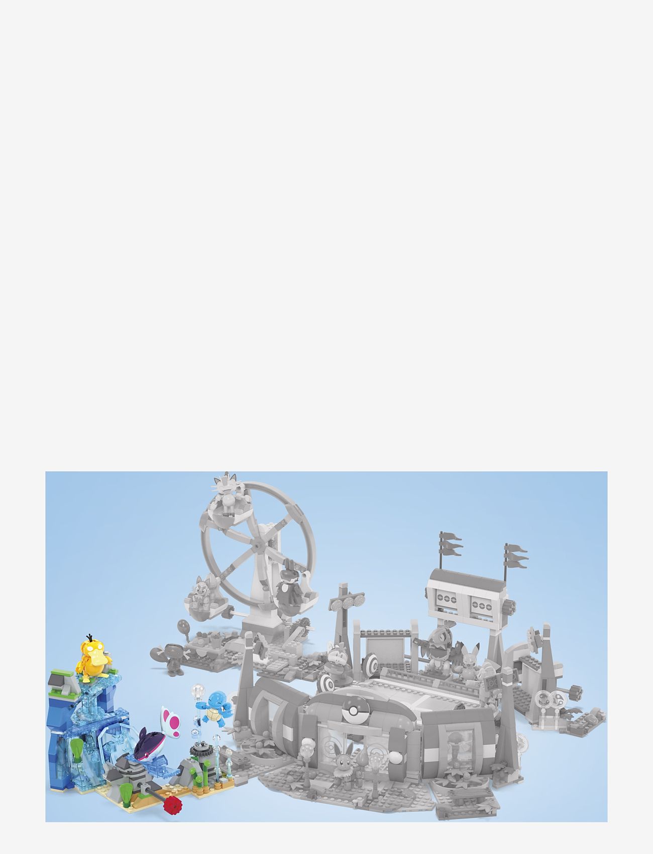 Mega - Pokémon Aquatic Adventure Building Toy Kit, with 3 Action Figures (319 Pieces) for Kids - byggesæt - multi color - 5