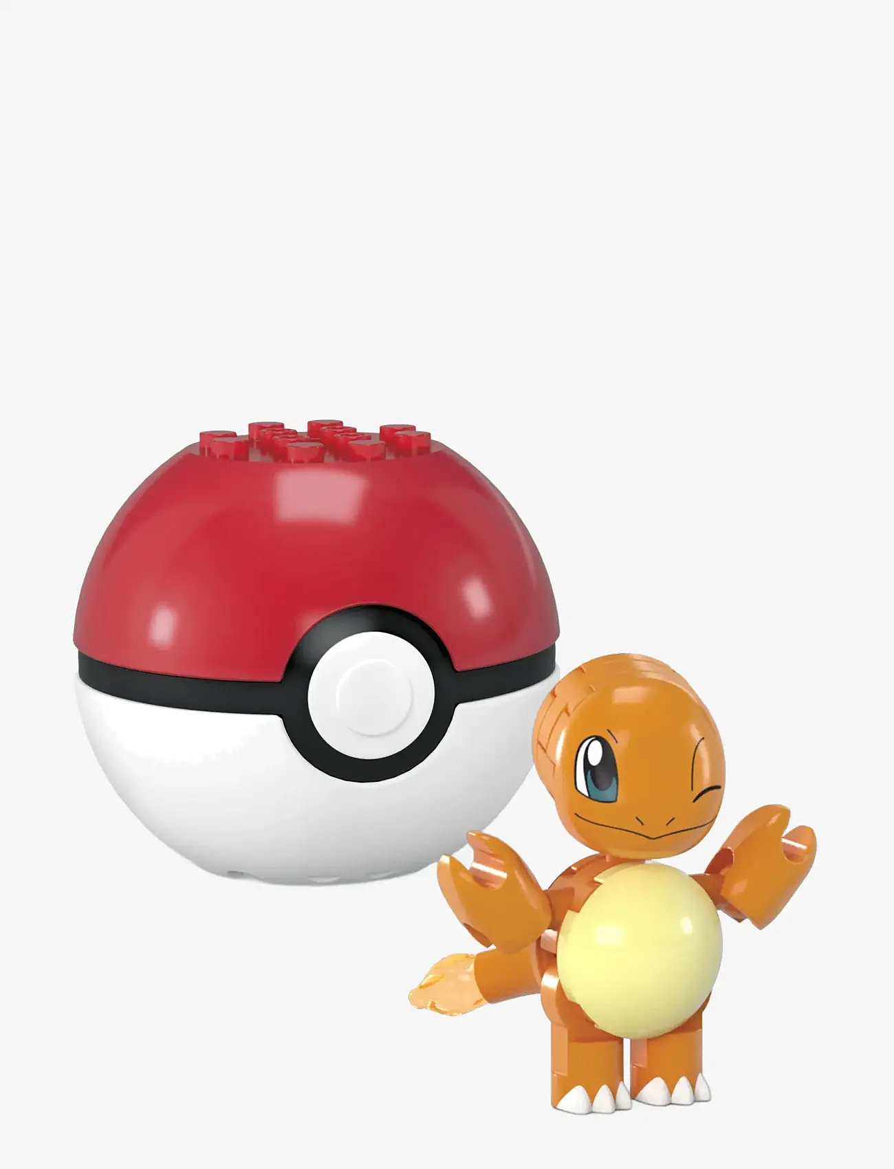 Mega - Pokémon Poké Ball 2-Pack Building Toy Kits with 2 Action Figures (40 Pieces) for Kids - legesæt - multi color - 2