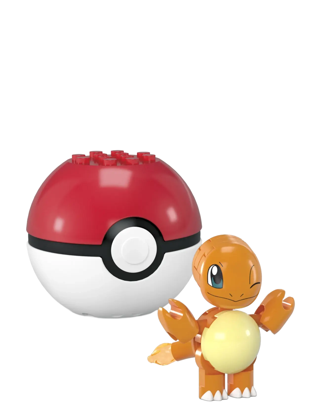 Mega - Pokémon Poké Ball 2-Pack Building Toy Kits with 2 Action Figures (40 Pieces) for Kids - leksakssets & figurer - multi color - 2