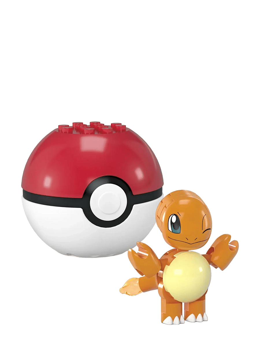 Mega - Pokémon Poké Ball 2-Pack Building Toy Kits with 2 Action Figures (40 Pieces) for Kids - mängukomplektid - multi color - 2