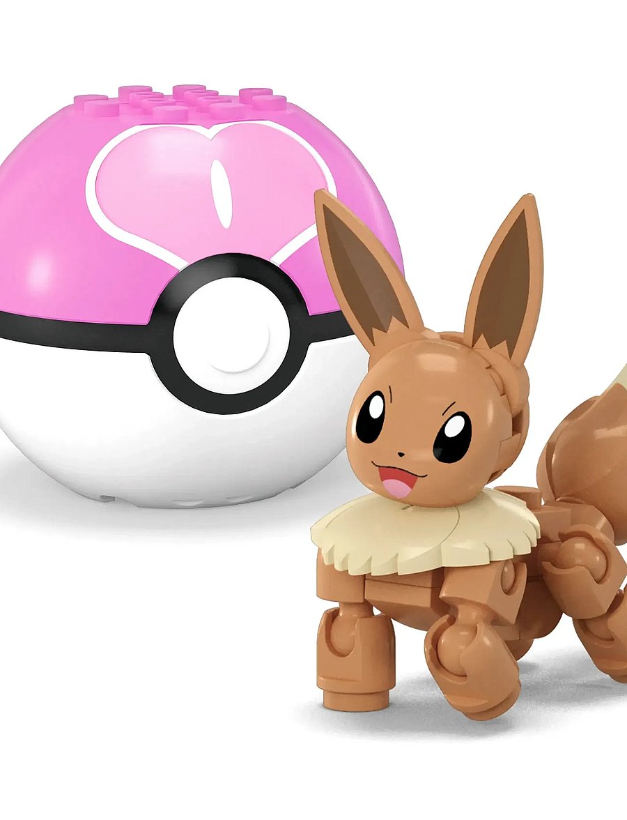 Mega - Pokémon Poké Ball 2-Pack Building Toy Kits with 2 Action Figures (40 Pieces) for Kids - mängukomplektid - multi color - 0