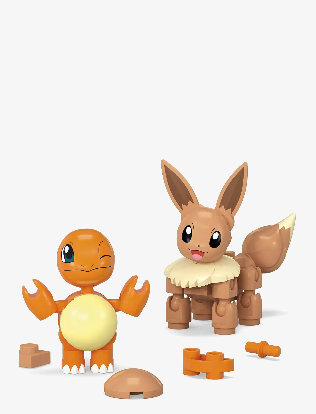 Mega - Pokémon Poké Ball 2-Pack Building Toy Kits with 2 Action Figures (40 Pieces) for Kids - legesæt - multi color - 3