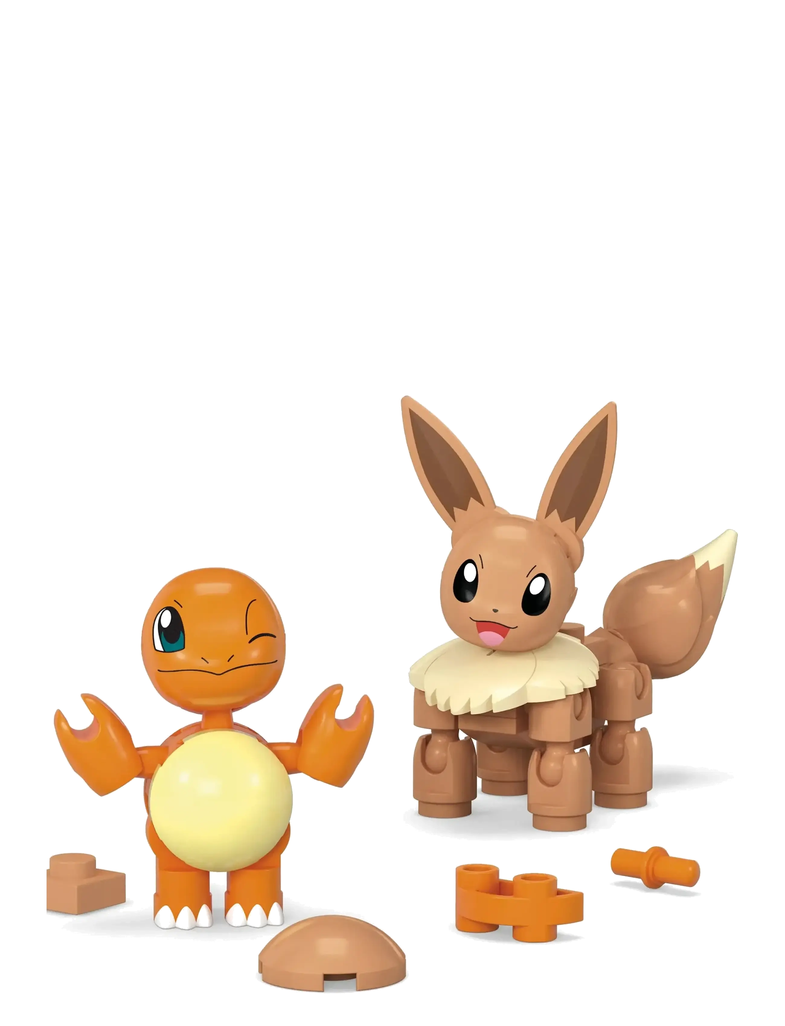 Mega - Pokémon Poké Ball 2-Pack Building Toy Kits with 2 Action Figures (40 Pieces) for Kids - mängukomplektid - multi color - 3
