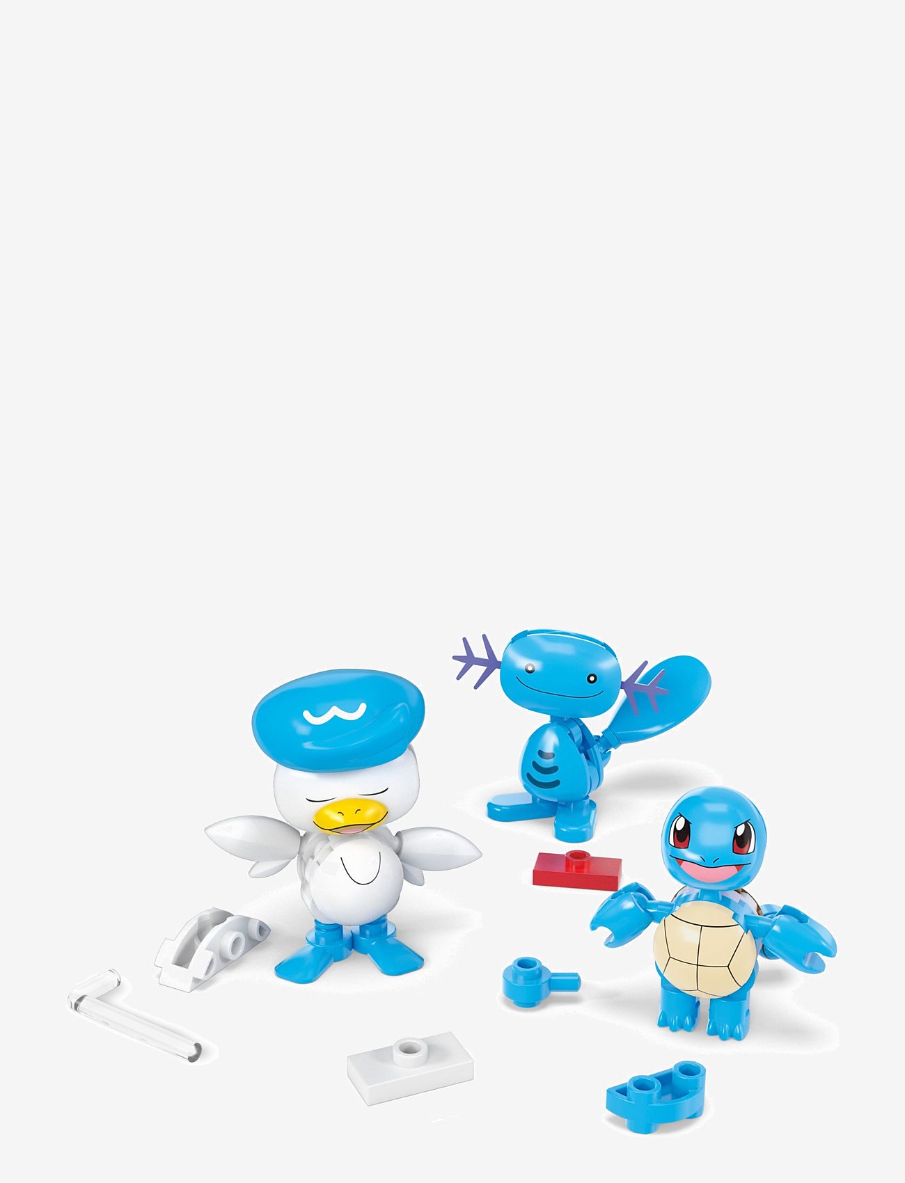 Mega - Pokémon Water-Type Trainer Team Building Toy Kits with 2 Action Figures (79 Pieces) for Kids - julklappar under 500kr - multi color - 3