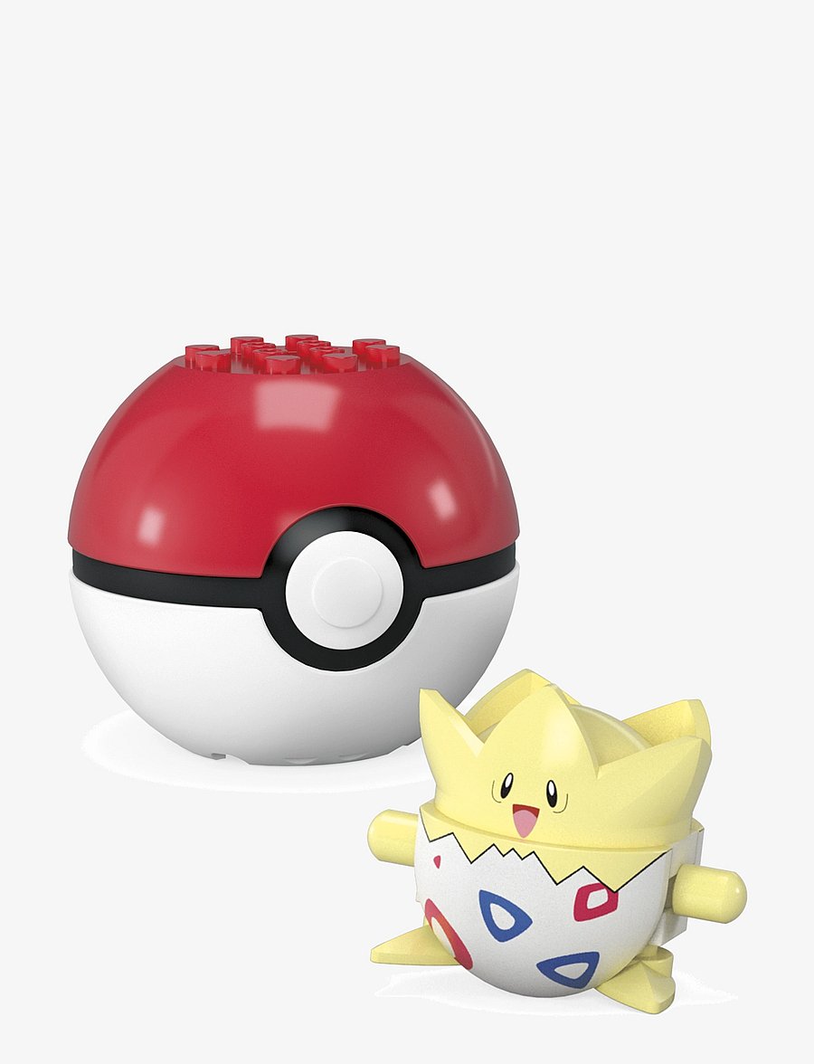 Mega - Pokémon Poké Ball 2-Pack Building Toy Kits with 2 Action Figures (41 Pieces) for Kids - actionfigurer - multi color - 2