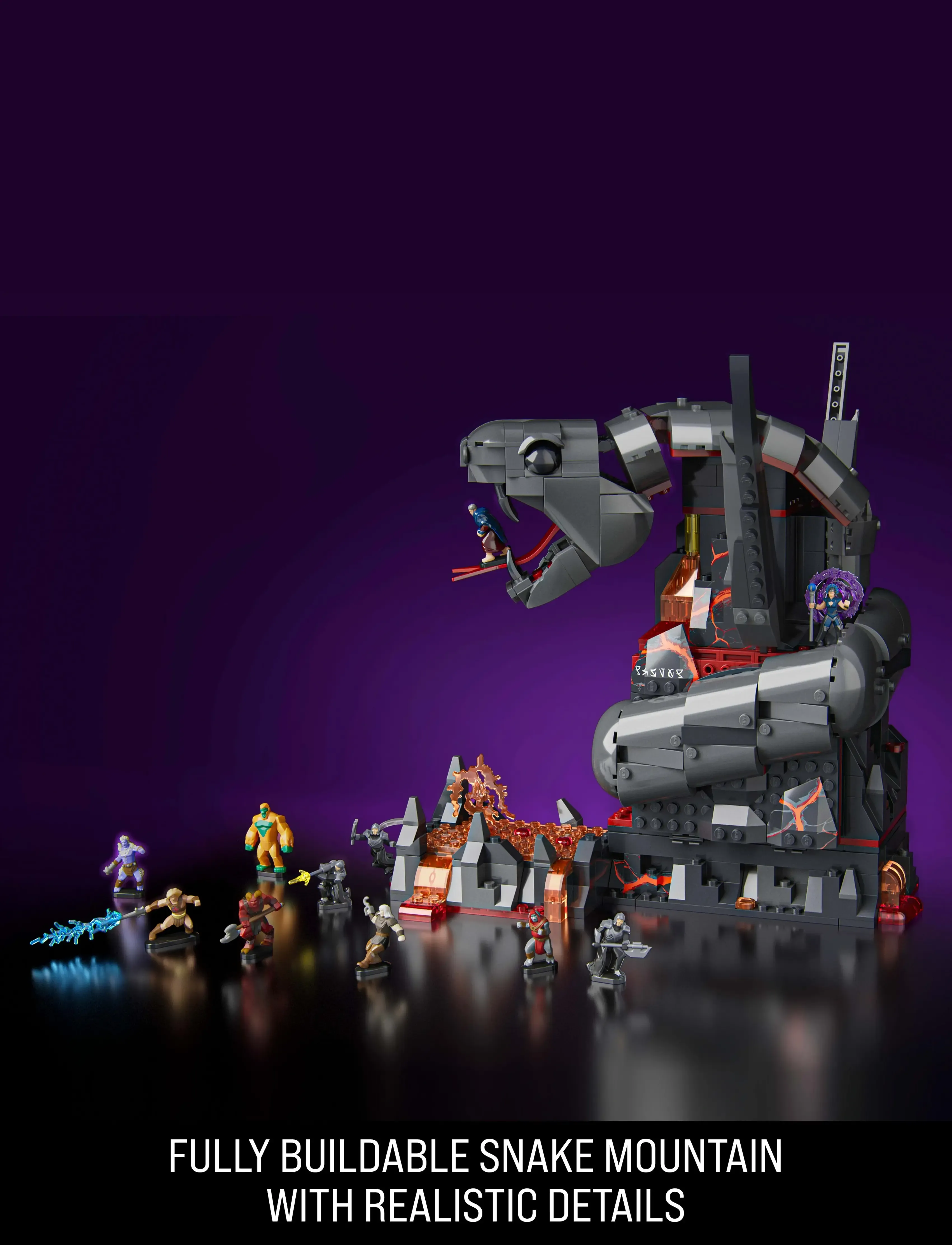 Mega - BRICK SHOP OTHER OWNED PFO - REPTILE - film & sagofigurer - multicolor - 3
