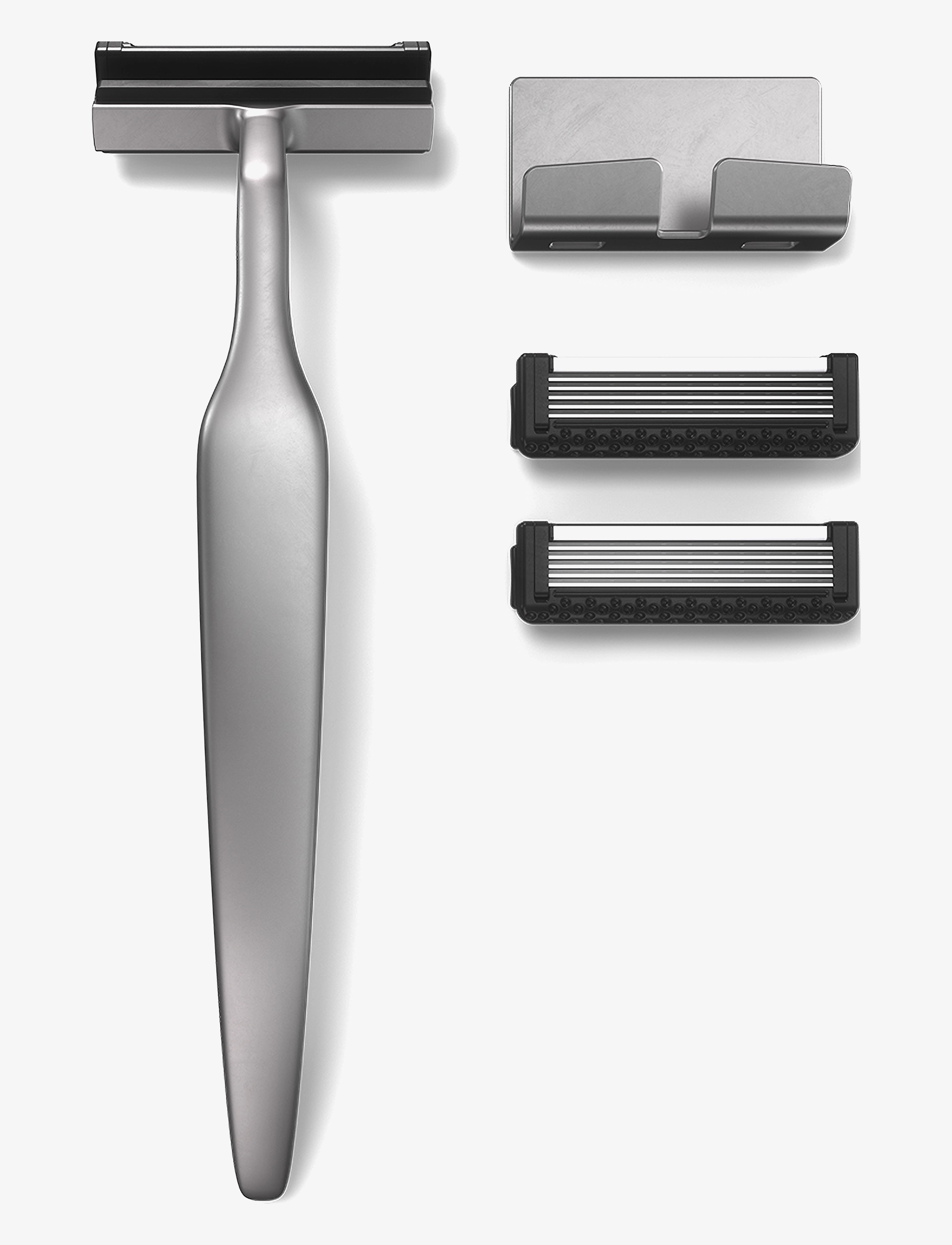 Melle Silky Razor Kit, Hårfjerning, Sølv, Str: ONE SIZE