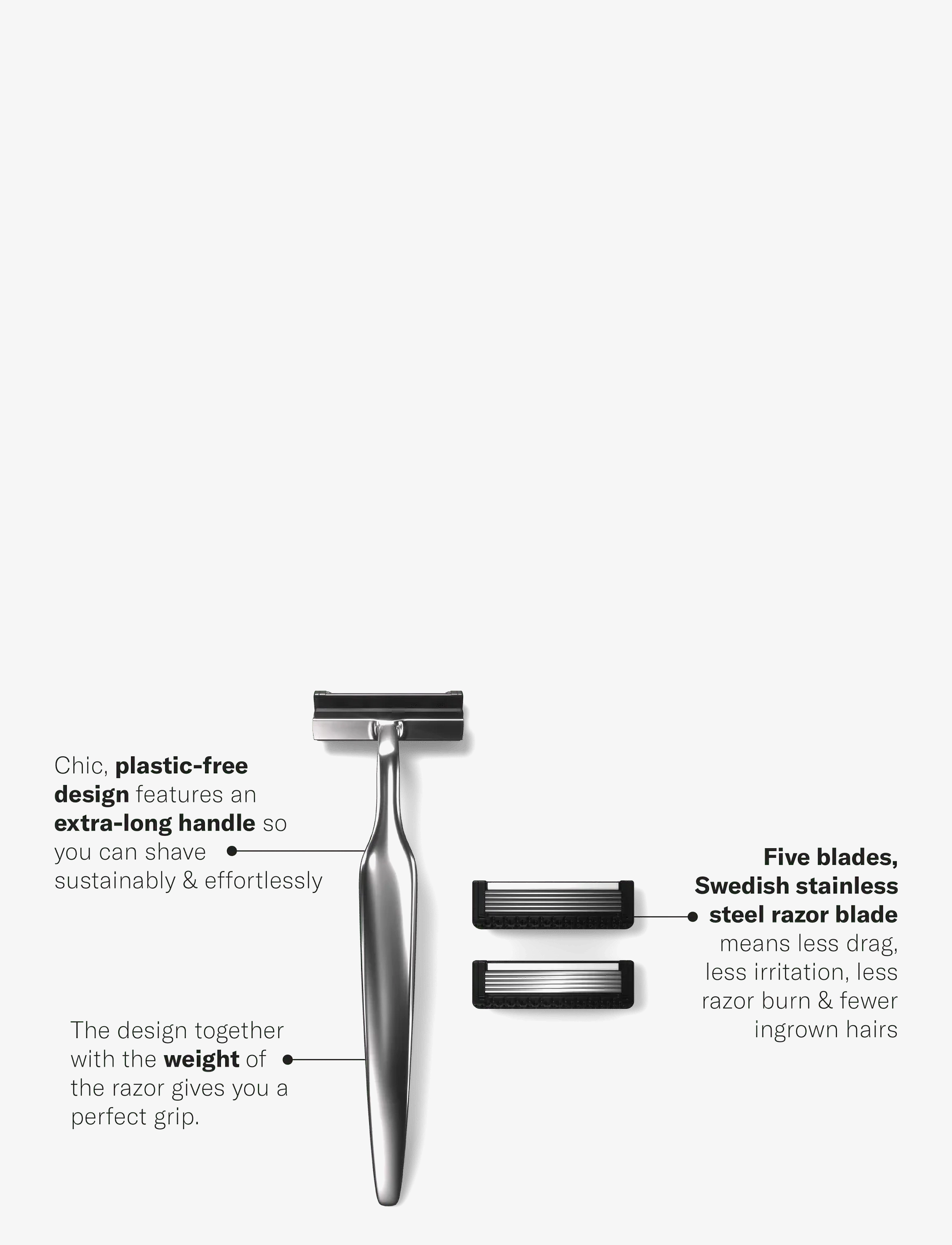Melle - Bronze Razor Kit - barbering - bronze - 2