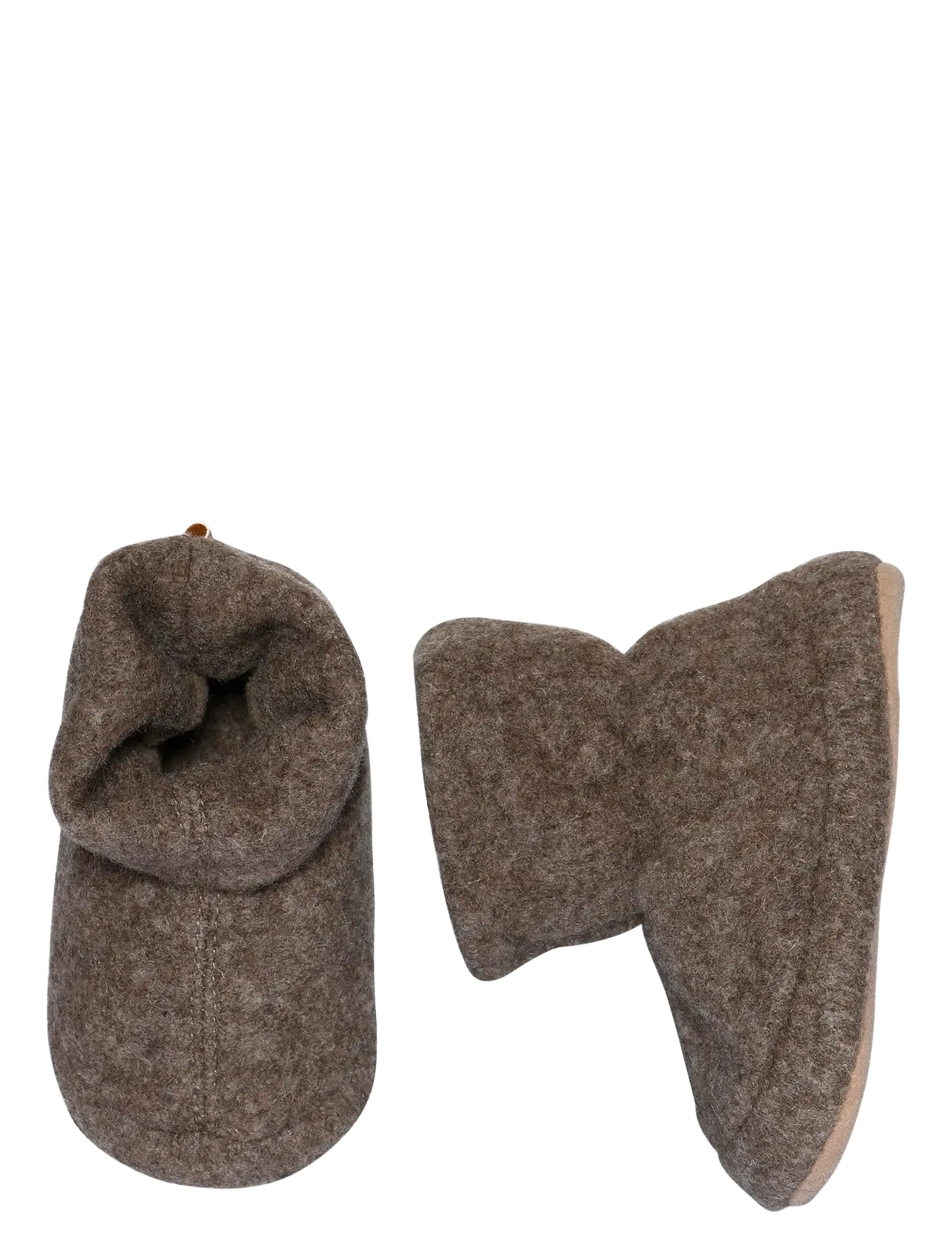 MELTON Wolly Textile Hausschuhe Braun - 37-39 - Kinder