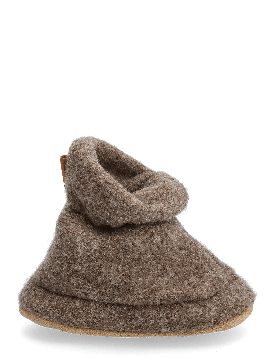 Melton - Wolly textile slippers - bebisstrumpor - lavender - 1