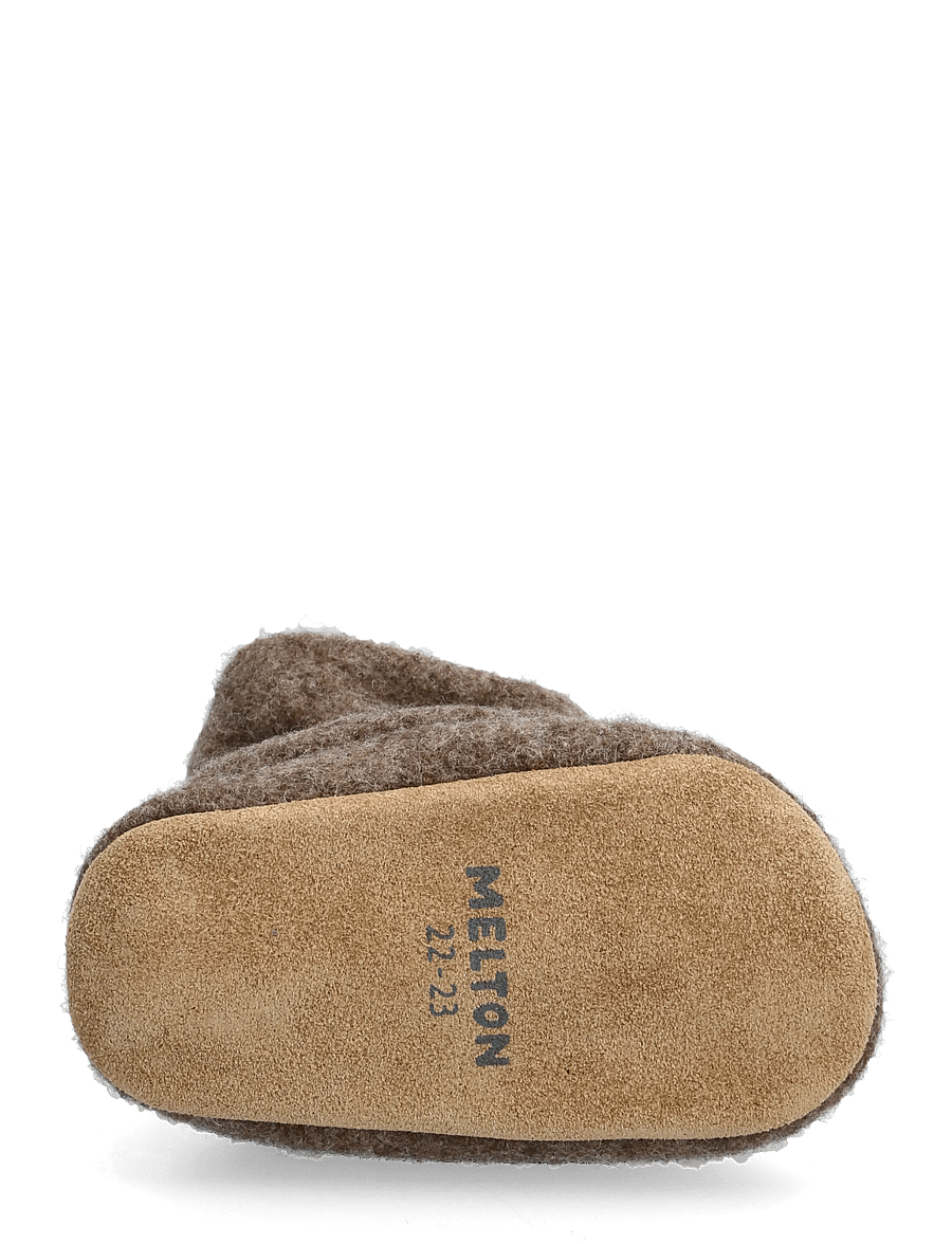 Melton - Wolly textile slippers - bebisstrumpor - lavender - 4
